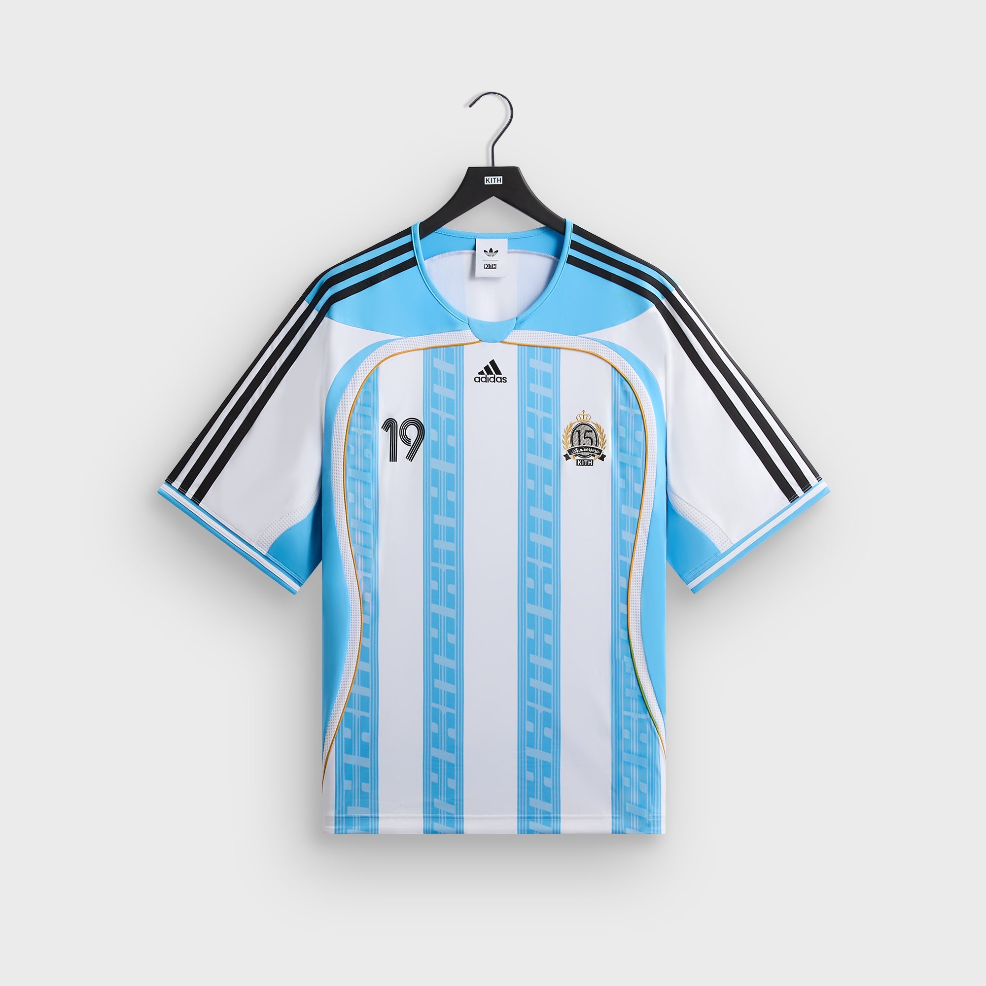 Kith & Messi for adidas Football Jersey - Blue / White – Kith UK