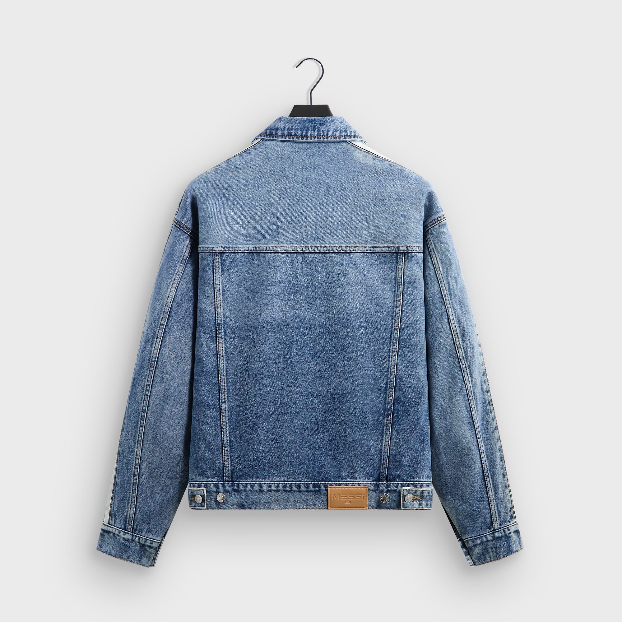ジャケット・アウター KITH & Messi for  Denim Jacket Kith & Messi for adidas Football Denim Jacket - Aurora / Ink – Kith UK