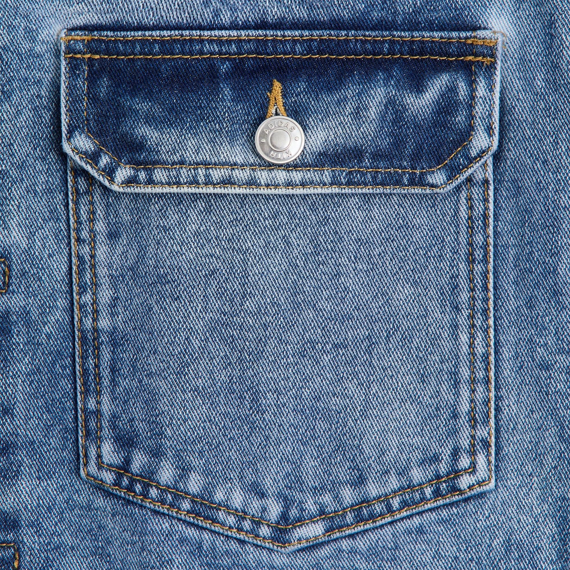 ジャケット・アウター KITH & Messi for  Denim Jacket Kith & Messi for adidas Football Denim Jacket - Aurora / Ink – Kith UK