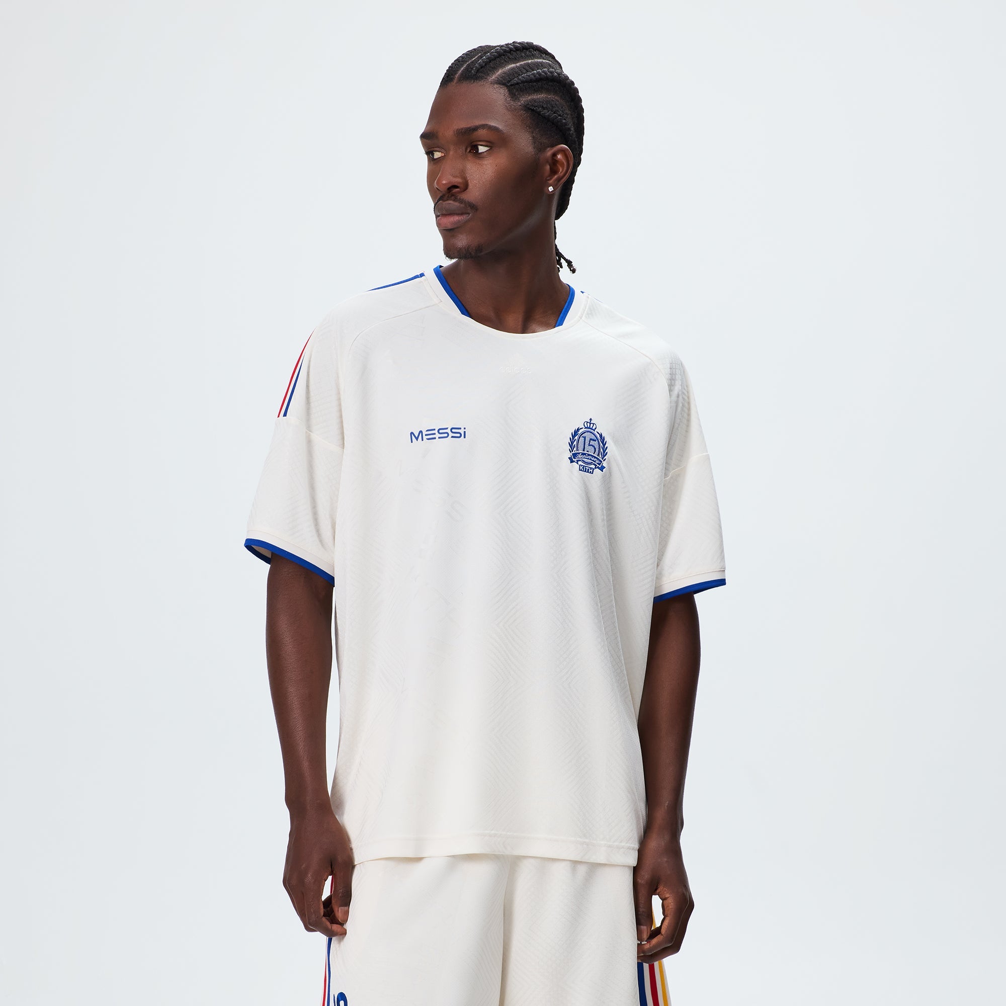 Kith & Messi for adidas Football Jersey - Chalk White – Kith UK