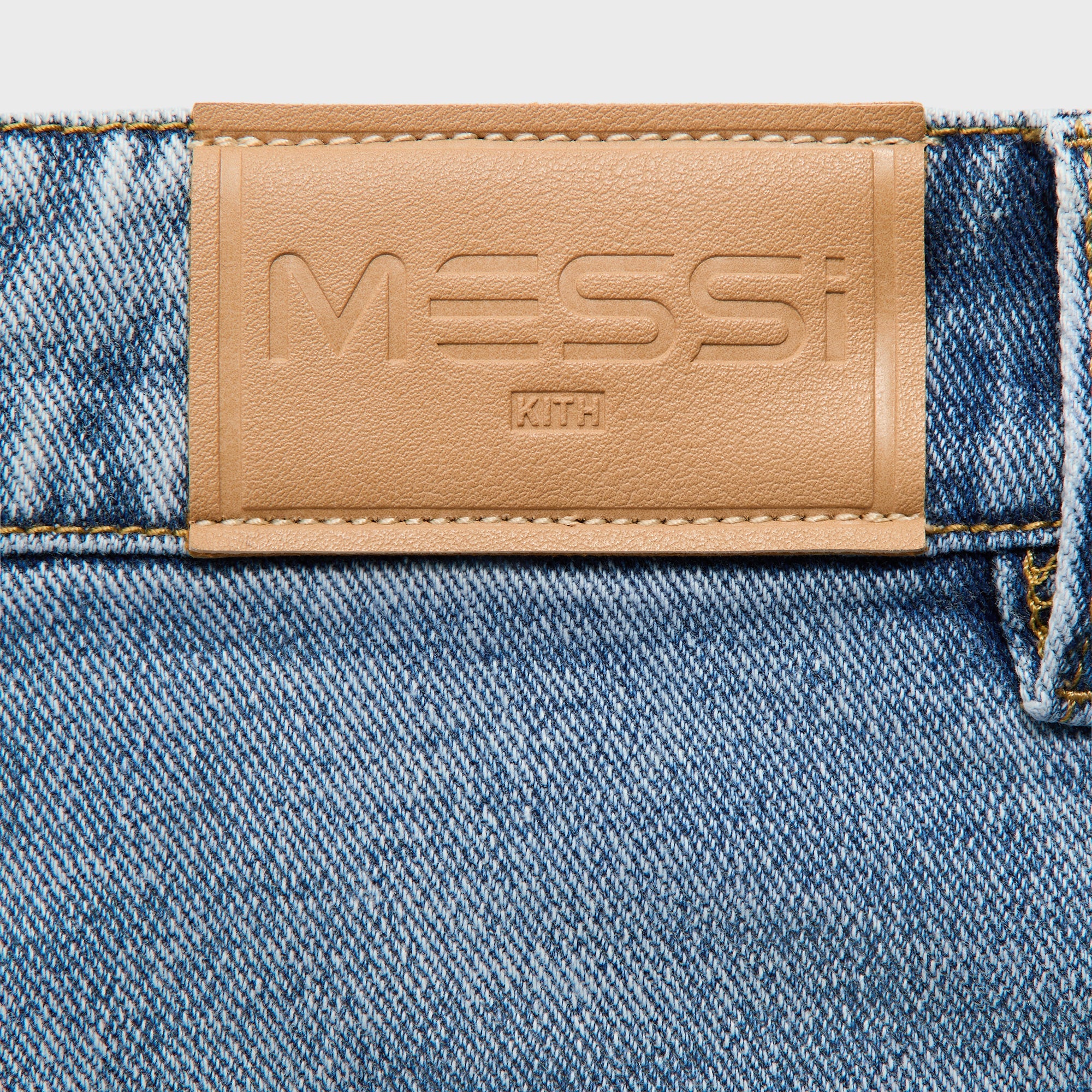 Kith & Messi for adidas Football Denim Short - Aurora / Ink – Kith UK