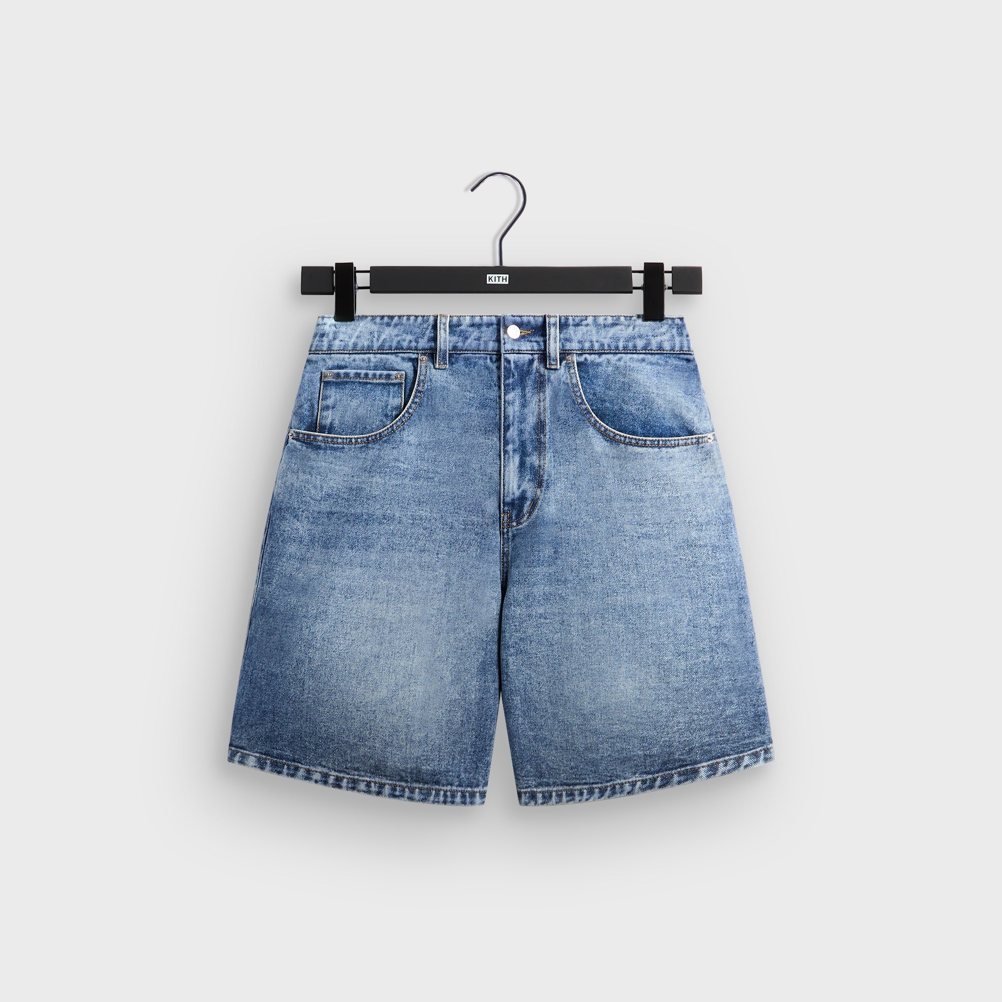 Kith & Messi for adidas Football Denim Short - Aurora / Ink – Kith UK