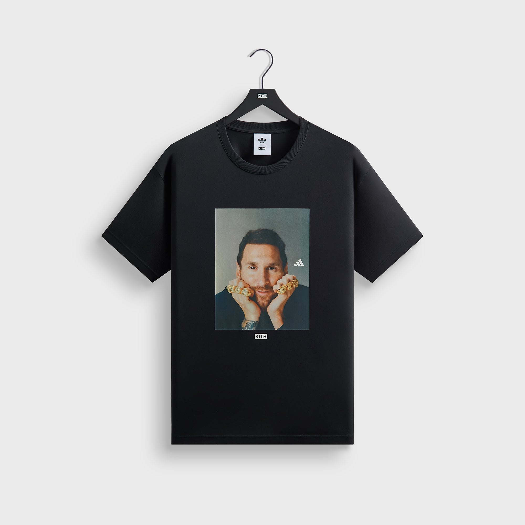 Kith & Messi for adidas Football Graphic Tee - Black – Kith UK