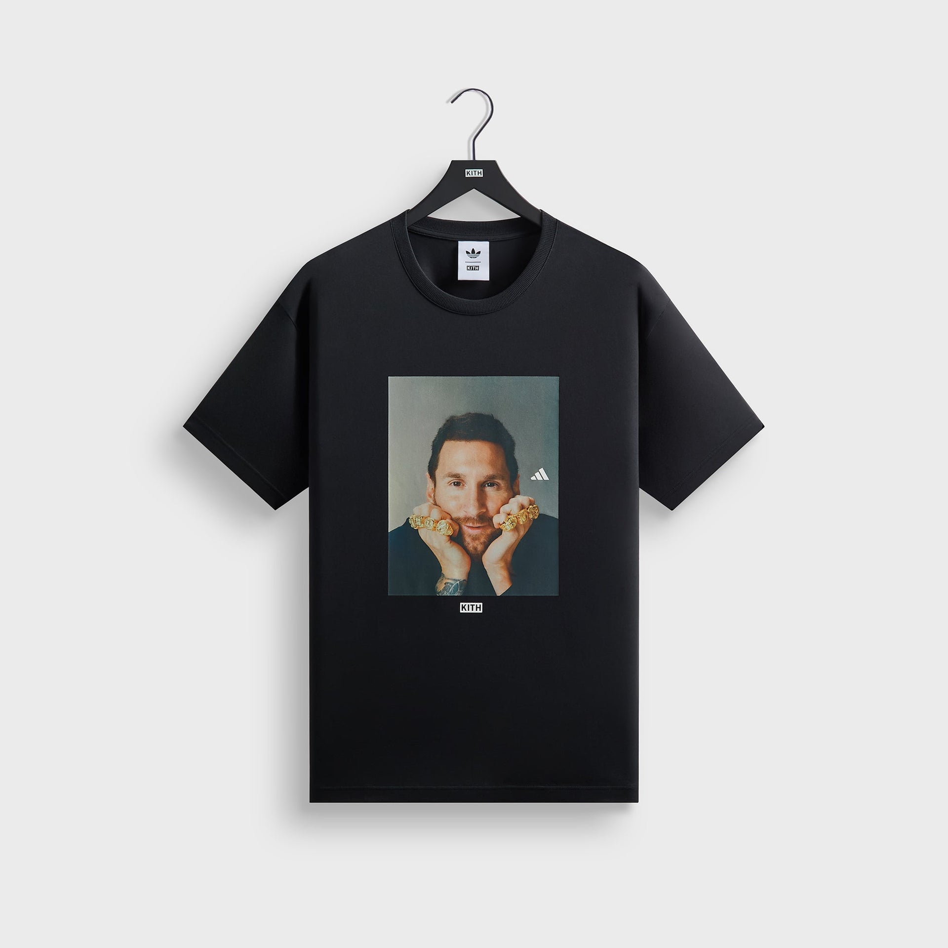 Kith & Messi for adidas Football Graphic Tee - Black