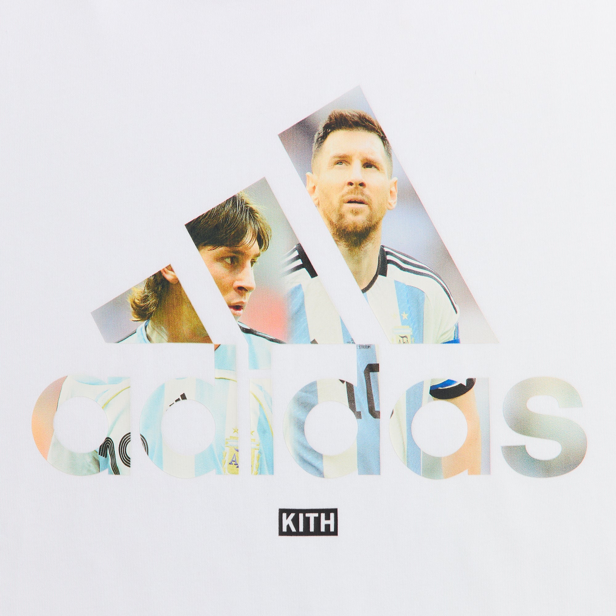 Kith & Messi for adidas Football Graphic Tee - White – Kith UK