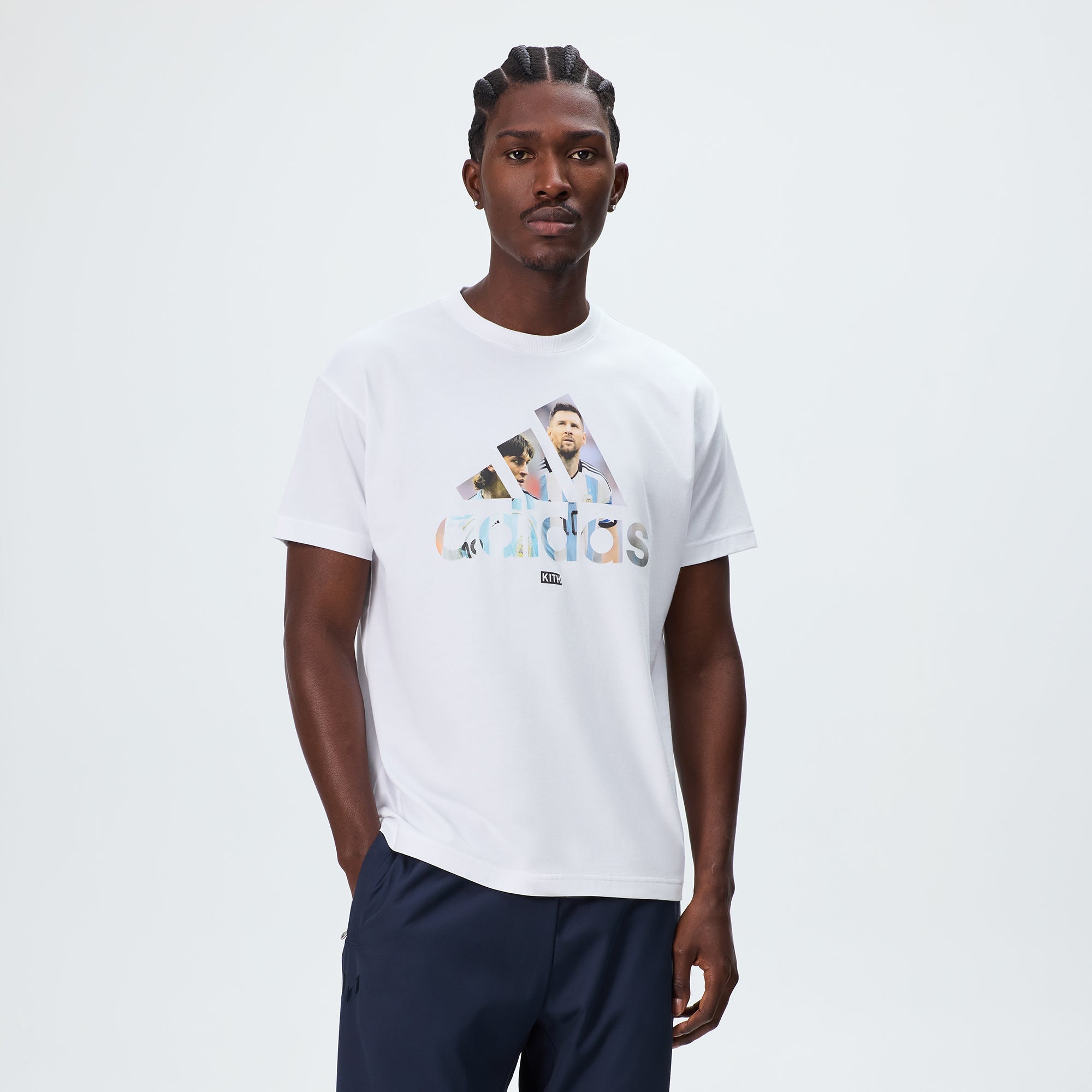 Kith & Messi for adidas Football Graphic Tee - White – Kith UK
