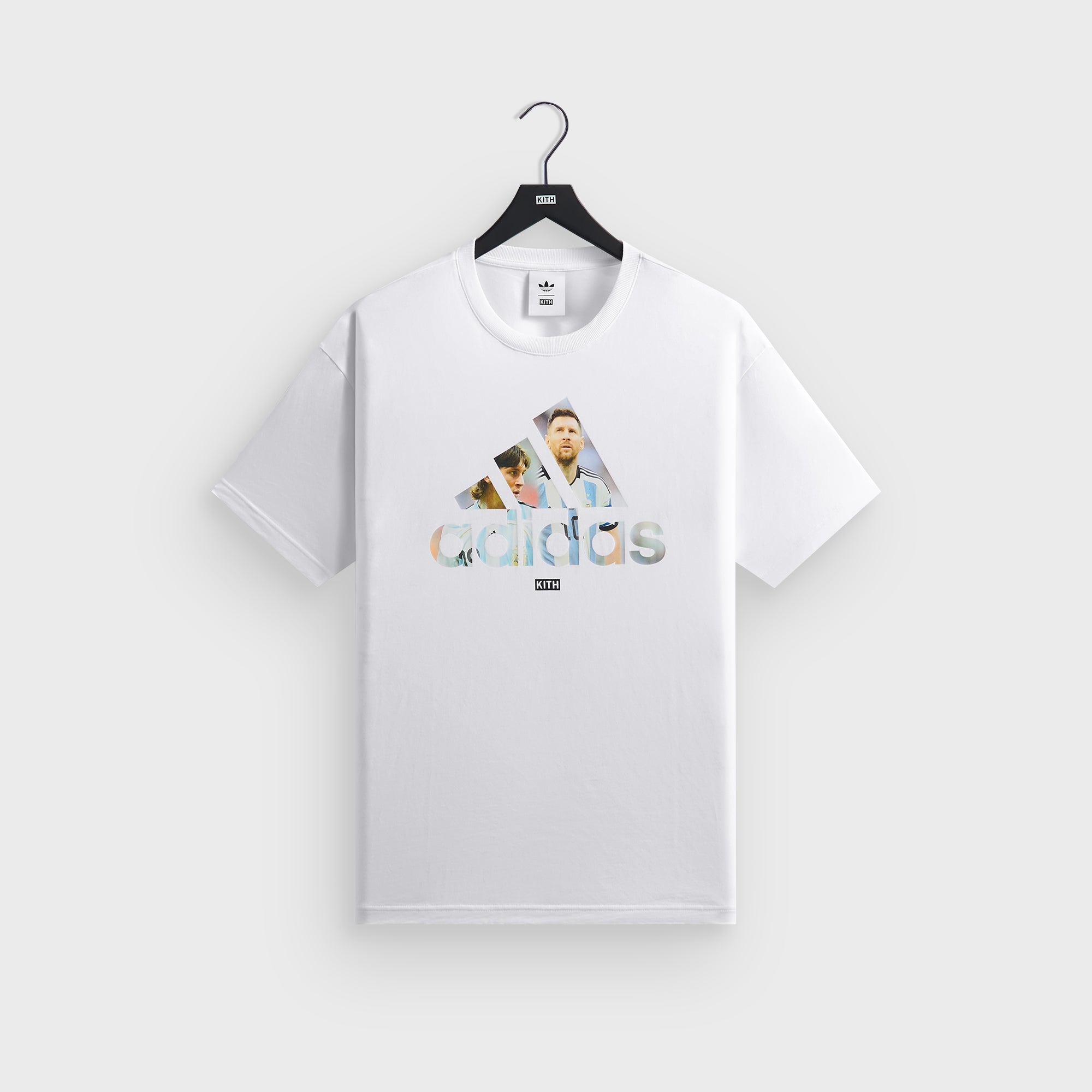 トップス Kith & Messi for  Graphic Tee Kith & Messi for adidas Football Graphic Tee - White – Kith UK