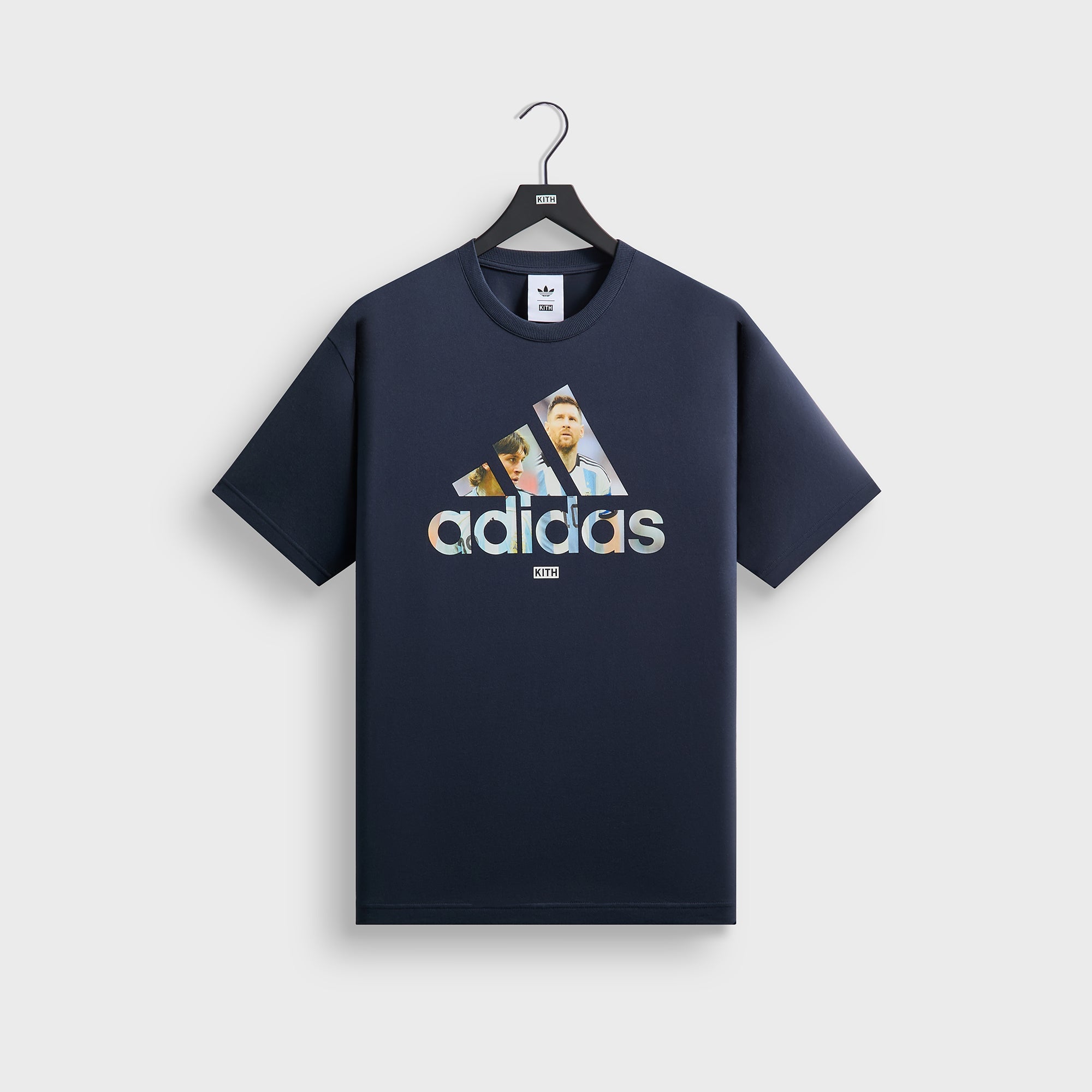 Kith & Messi for adidas Football Graphic Tee - Night Navy – Kith UK