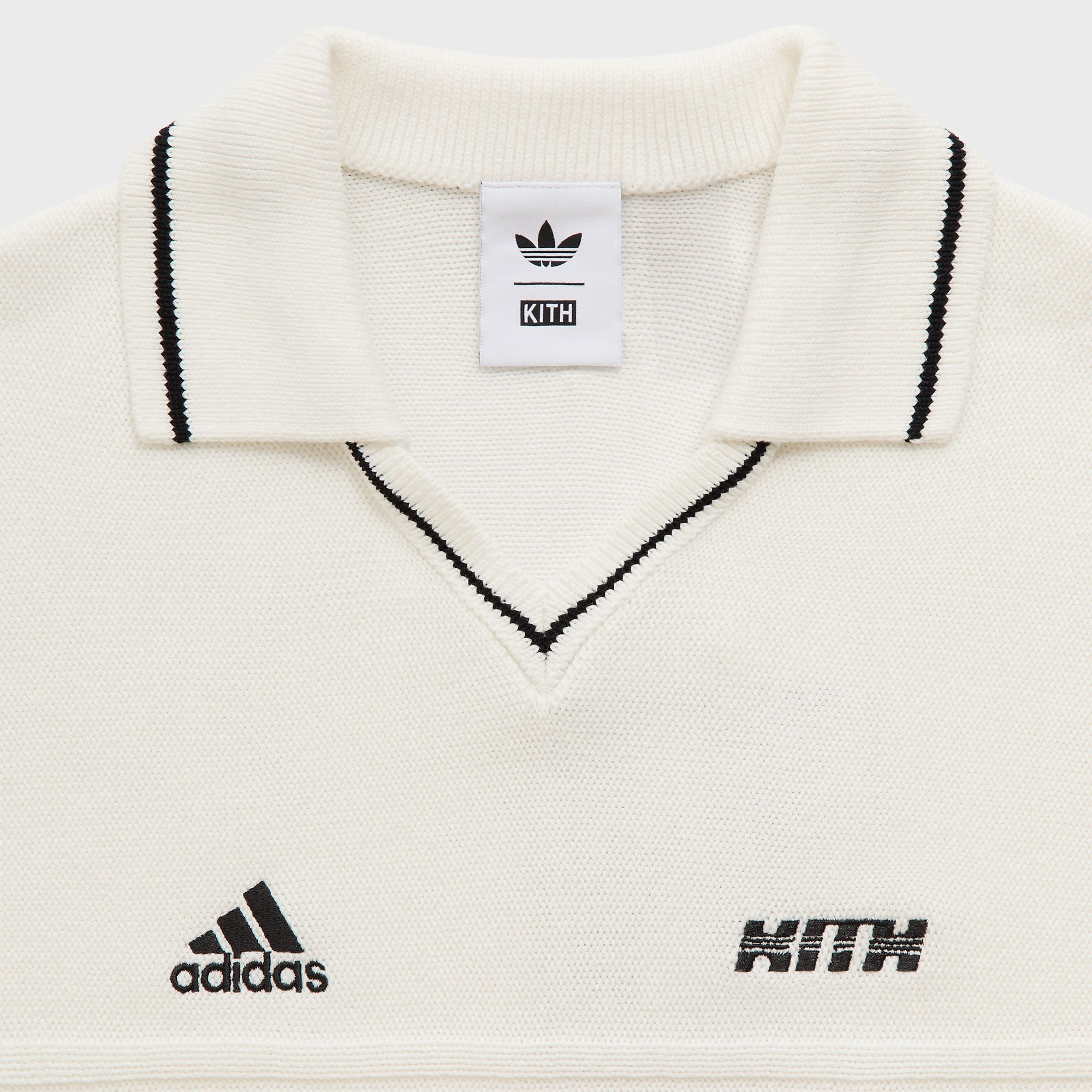 Kith & Messi for adidas Football Knit Polo - White – Kith UK
