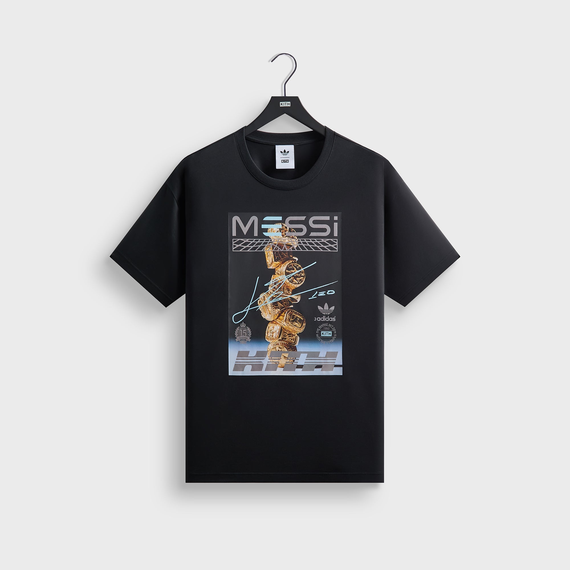 Kith & Messi for adidas Football Graphic Tee - Black – Kith UK