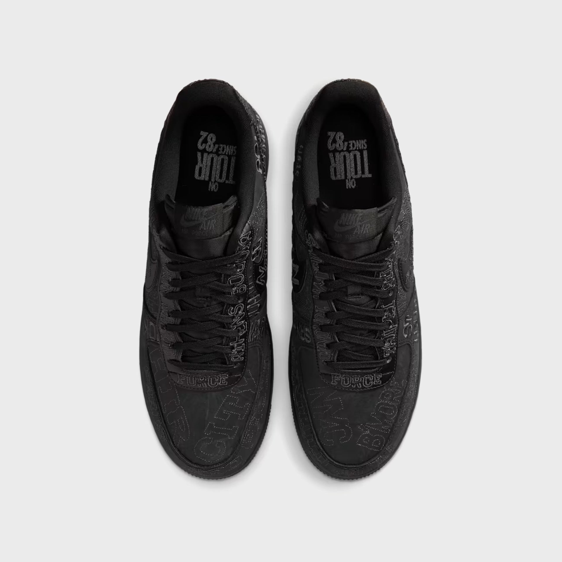 Nike Air Force 1 '07 LV8 'World Tour' - Black / Anthracite