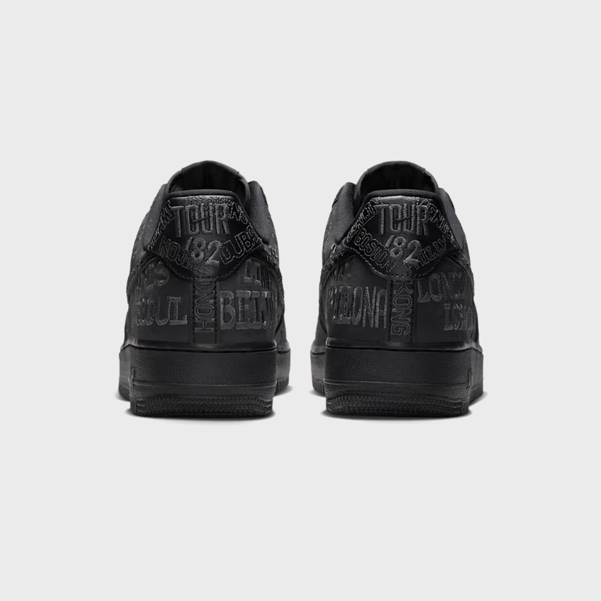 Nike Air Force 1 '07 LV8 'World Tour' - Black / Anthracite
