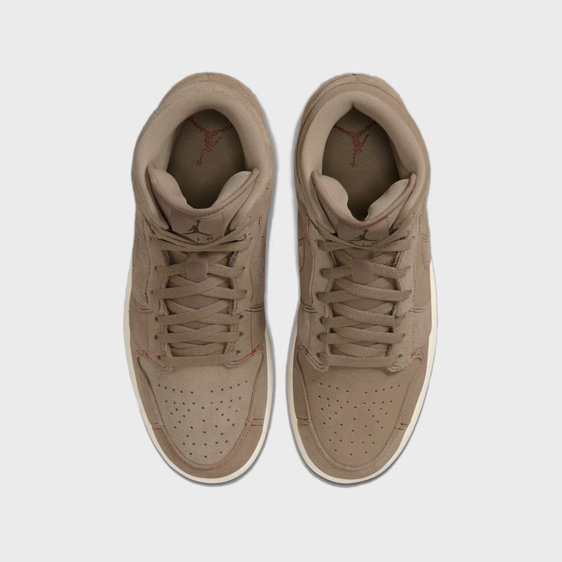 Jordan Air Jordan 1 Mid SE Craft - Khaki / Pecan / Cargo