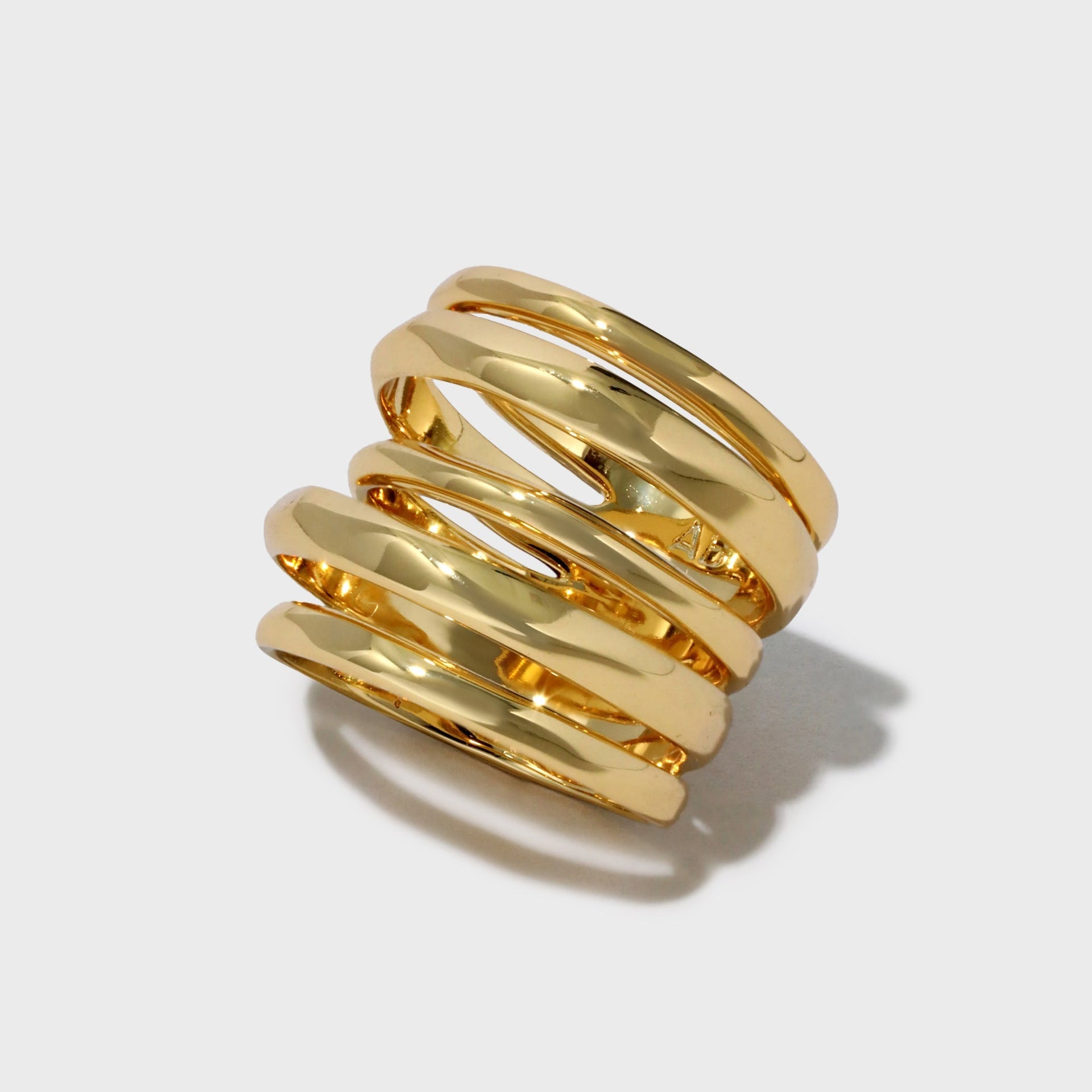 Alexis Bittar Layered Ring - Gold