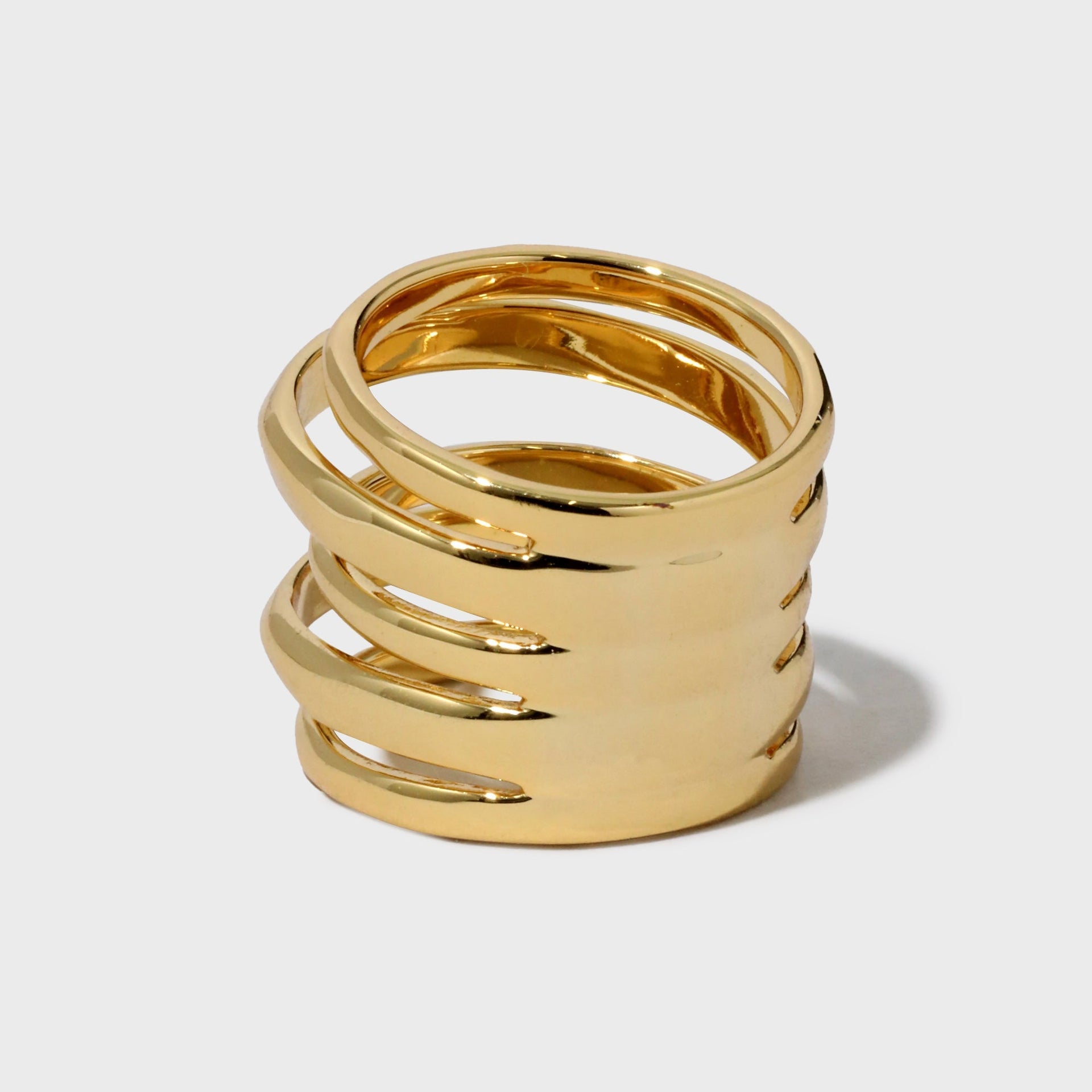 Alexis Bittar Layered Ring - Gold