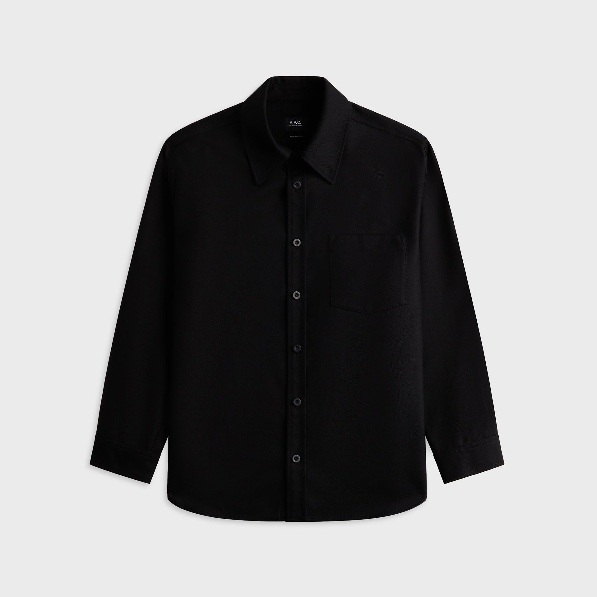 A.P.C. Surchemise Shirt - Black