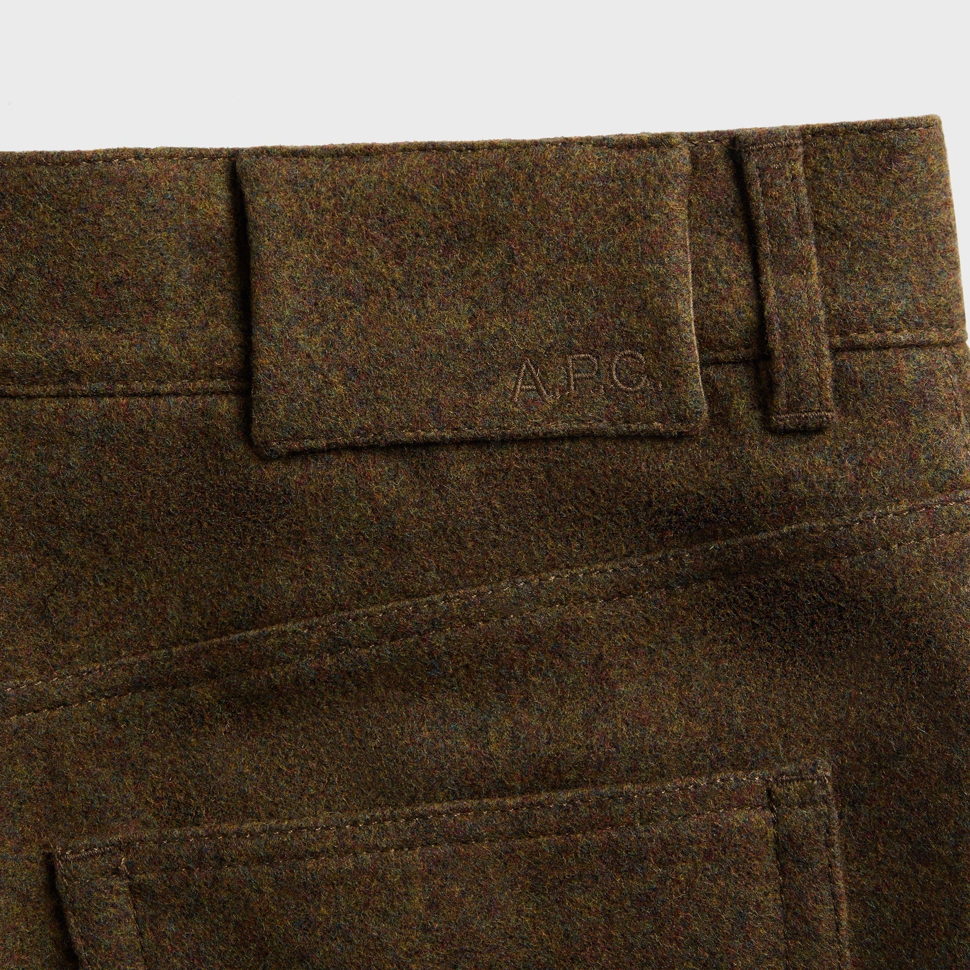 A.P.C. Jean Clyde Jeans - Heather Green