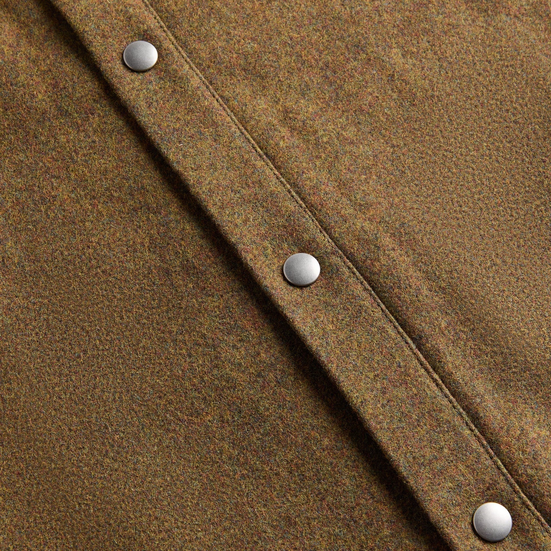 A.P.C. Surchemise À Boutons-Pression Shirt - Heather Green