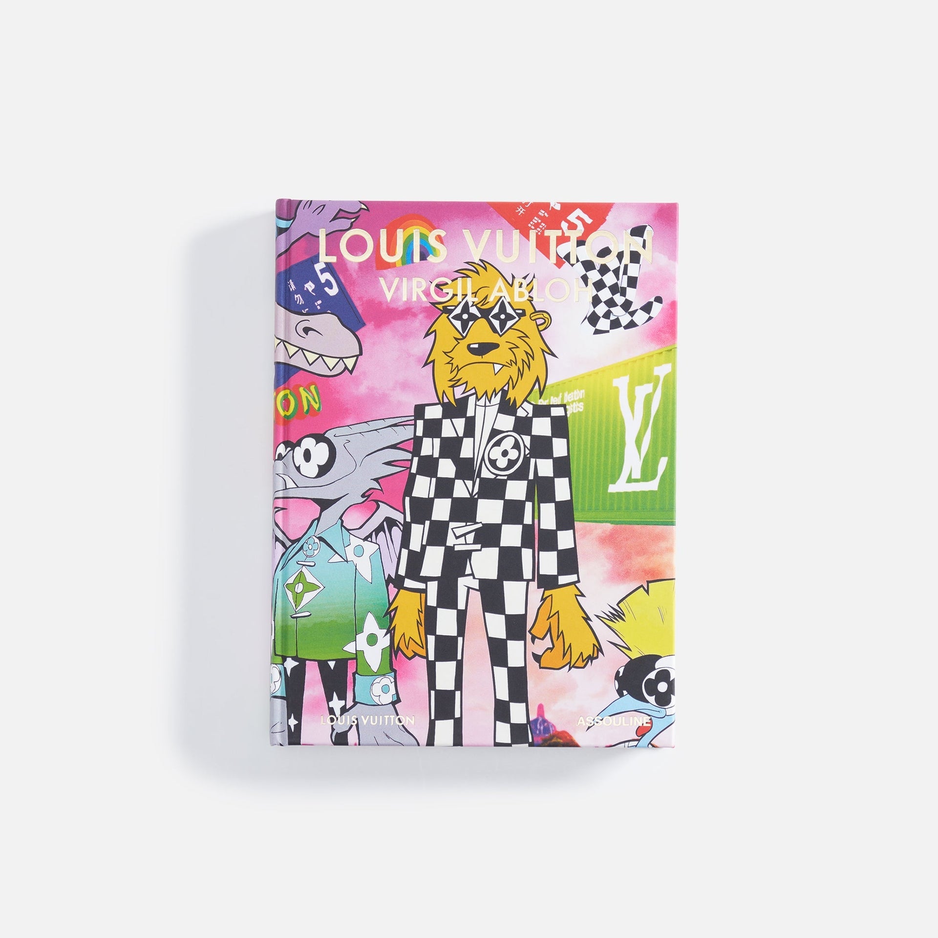 Assouline Louis Vuitton Virgil Abloh Cartoon Cover