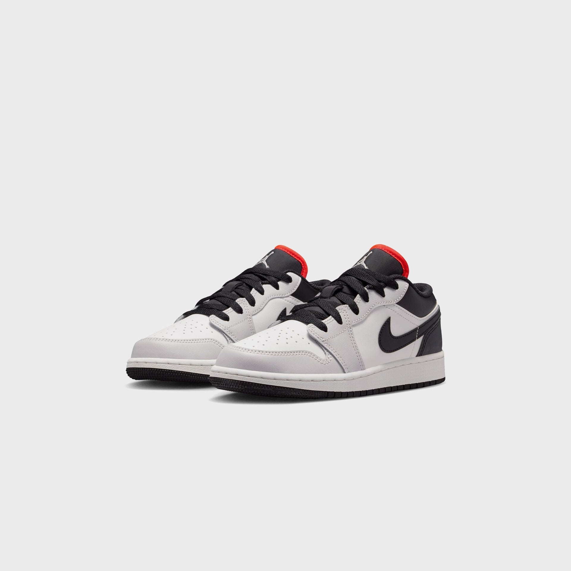 Jordan GS Air Jordan 1 Low - Black / Summit White / Infrared 23