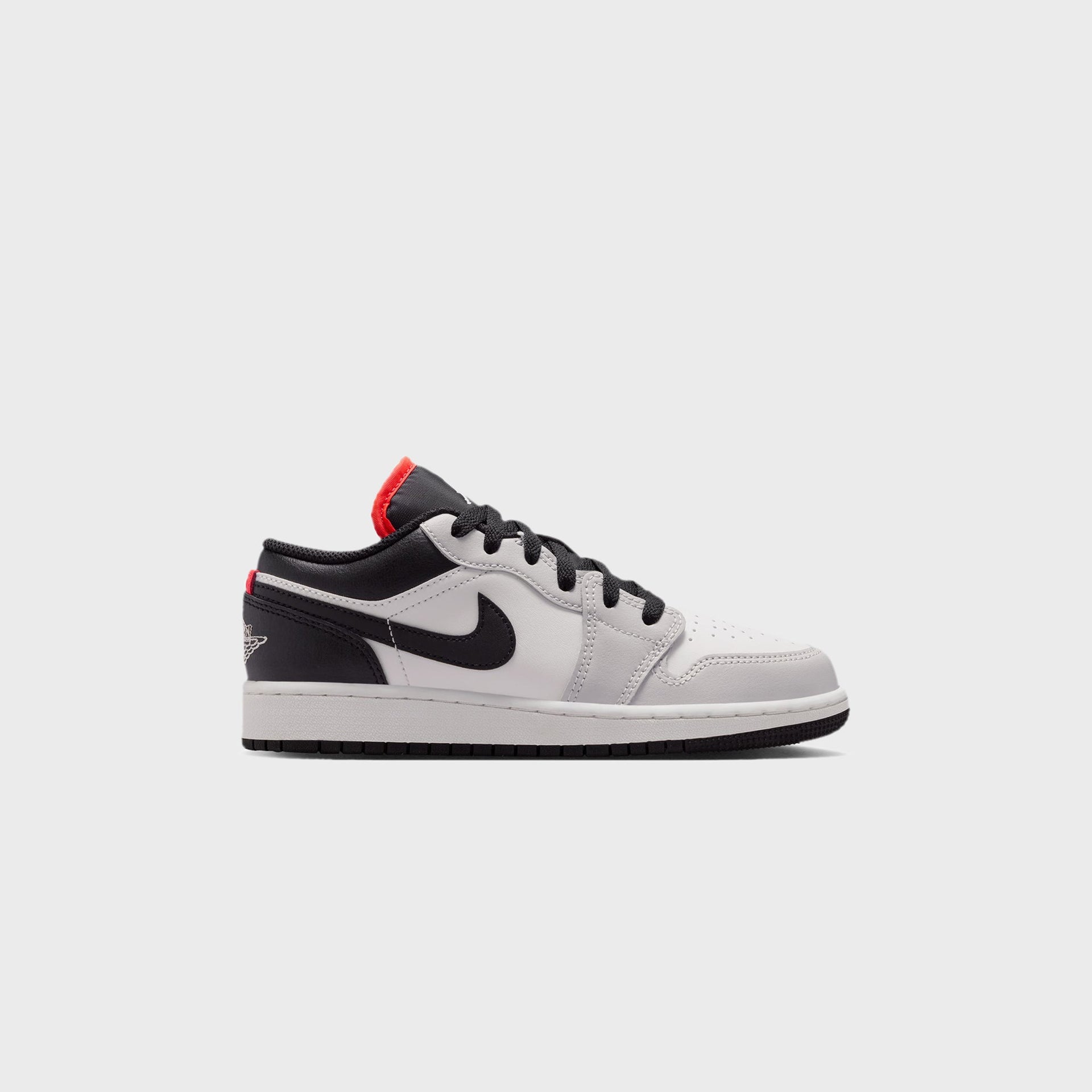 Jordan GS Air Jordan 1 Low - Black / Summit White / Infrared 23