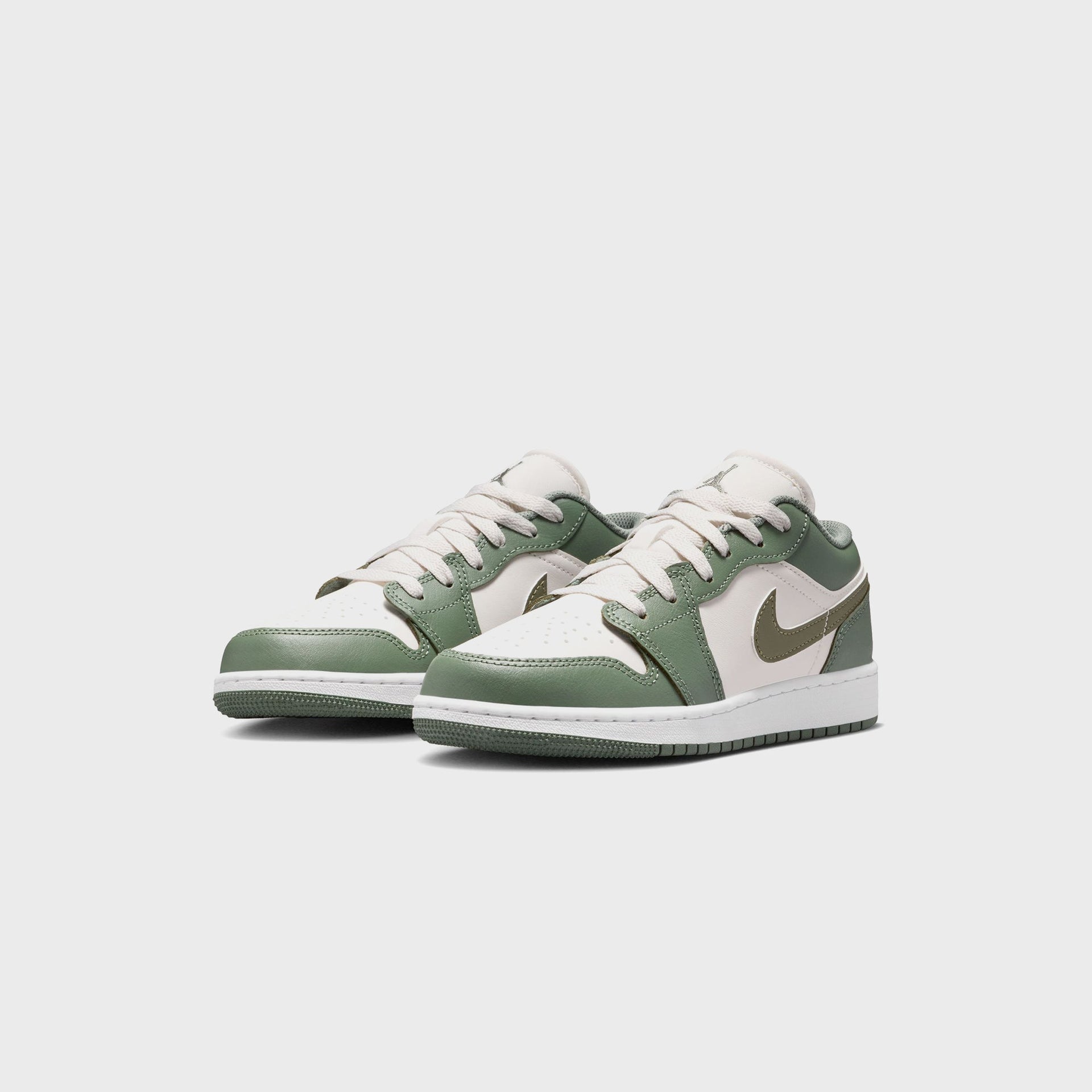 Nike GS Air Jordan 1 Low - Vintage Lichen / Med Olive / Vintage Lichen / Summit White