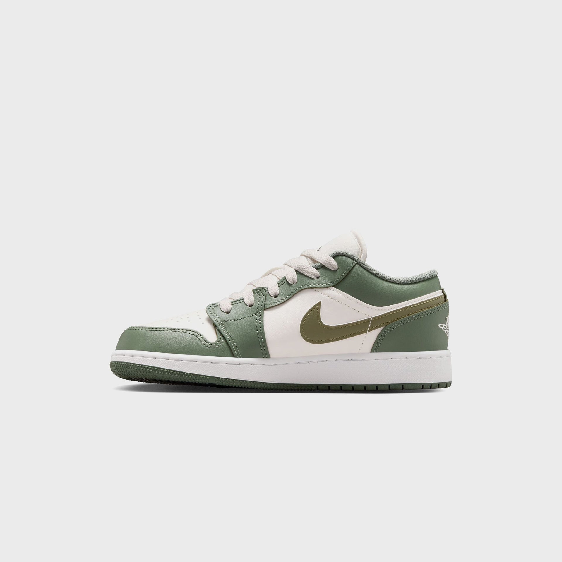 Nike GS Air Jordan 1 Low - Vintage Lichen / Med Olive / Vintage Lichen / Summit White