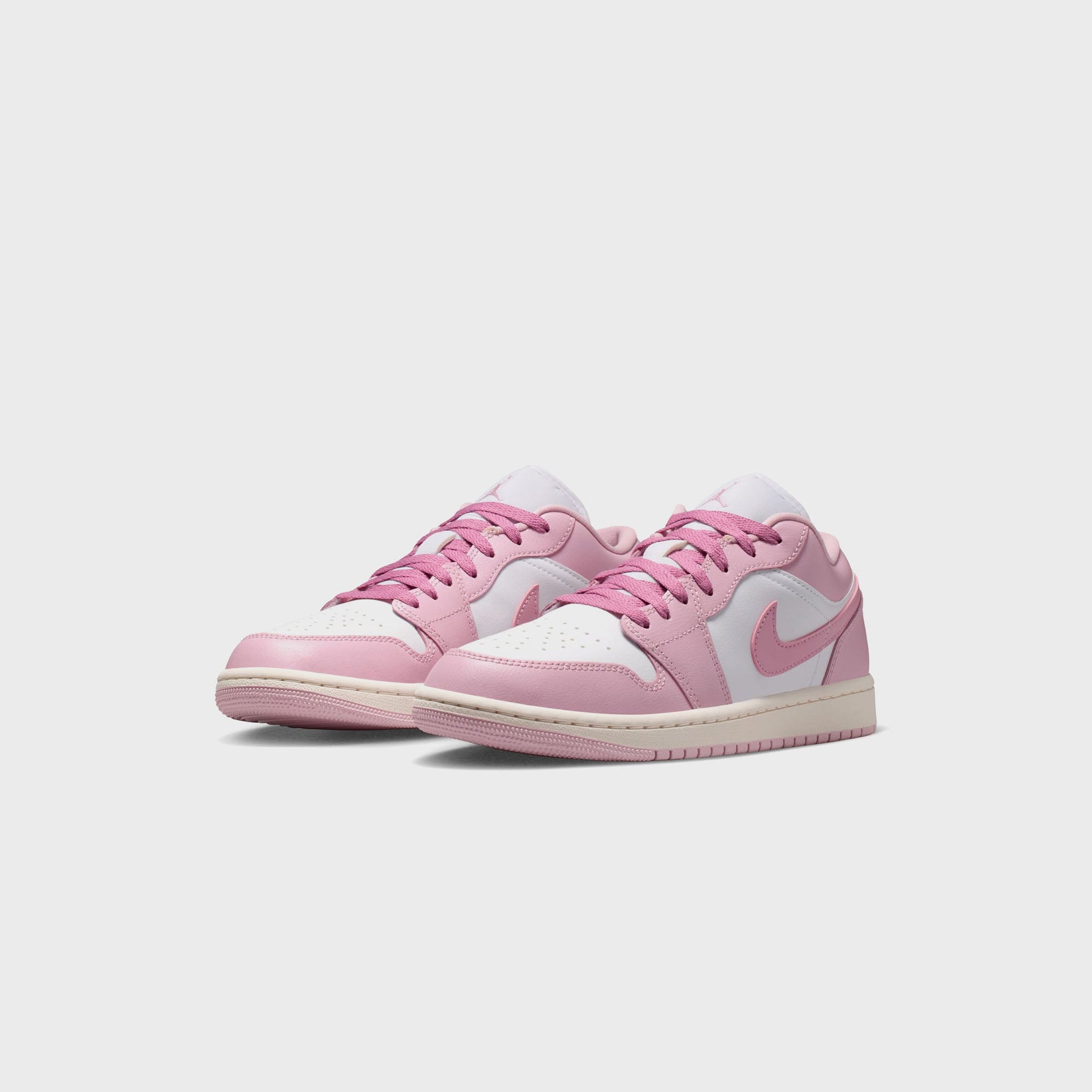 Jordan WMNS Air Jordan 1 Low - Iced Carmine / White / Elemental Pink / Sail