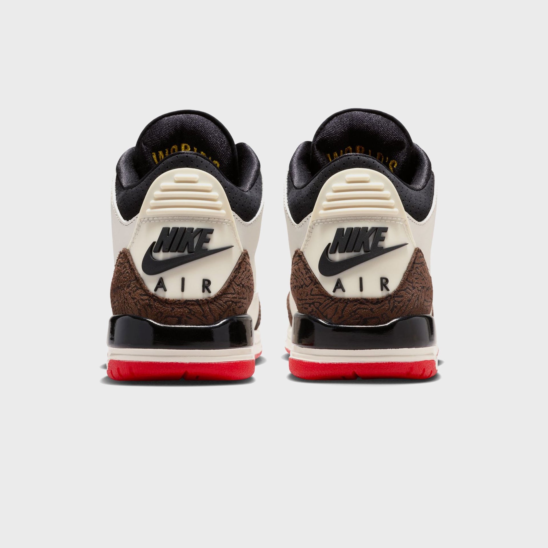 Jordan GS Air Jordan 3 - Sail / University Red / Pale Ivory / Black