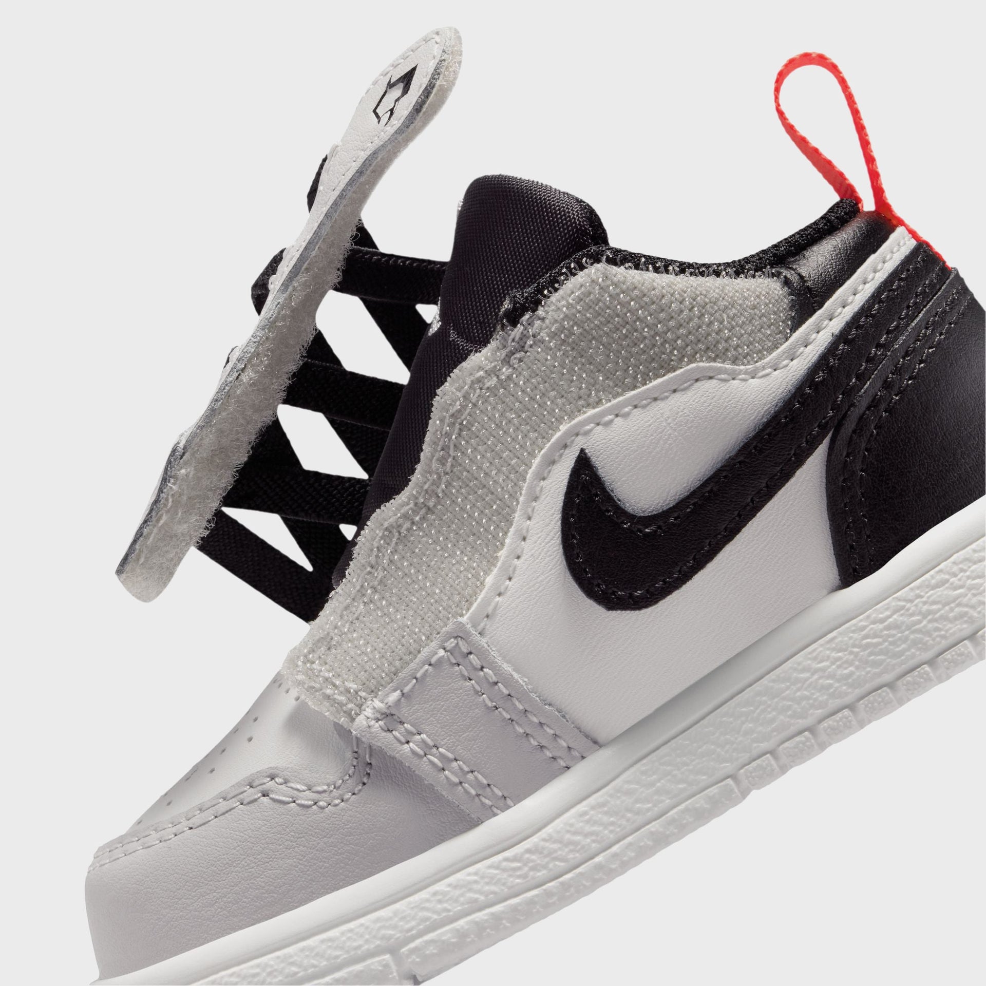 Jordan TD Air Jordan 1 Low Alt - Black / Summit White / Infrared 23 / Neutral Grey