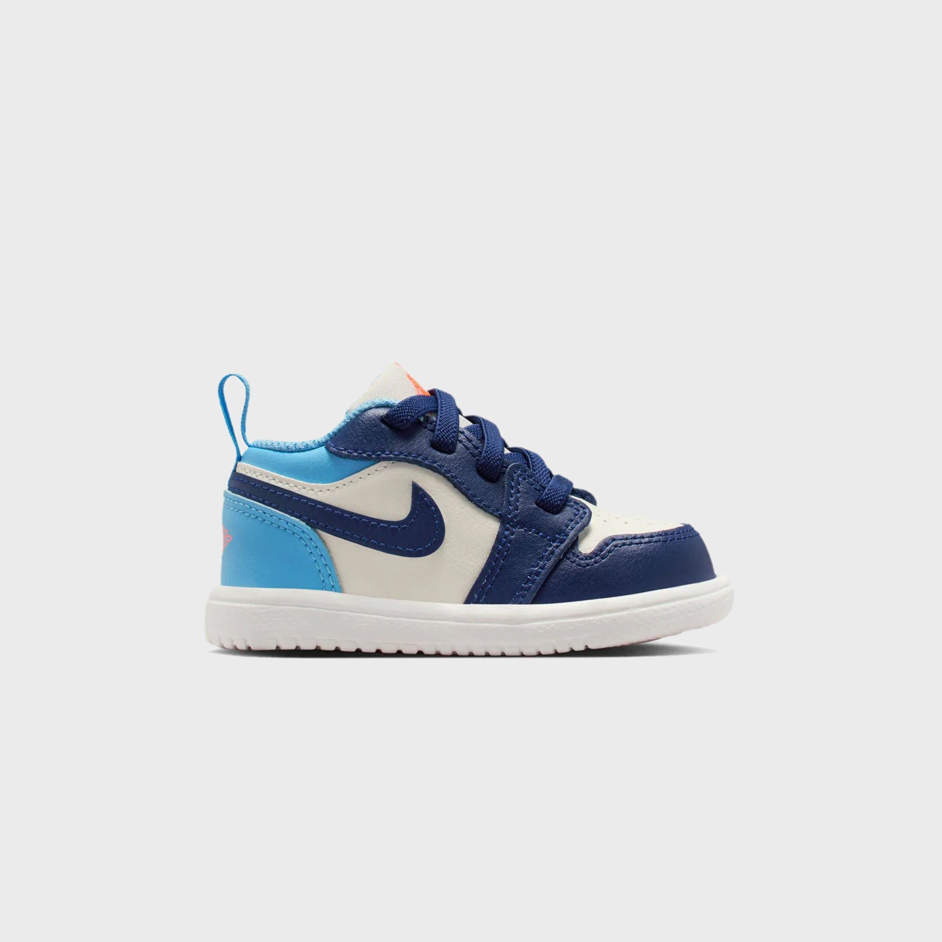 Jordan TD Air Jordan 1 Low - Sail / Blue Void / Blue Chill / Hot Lava
