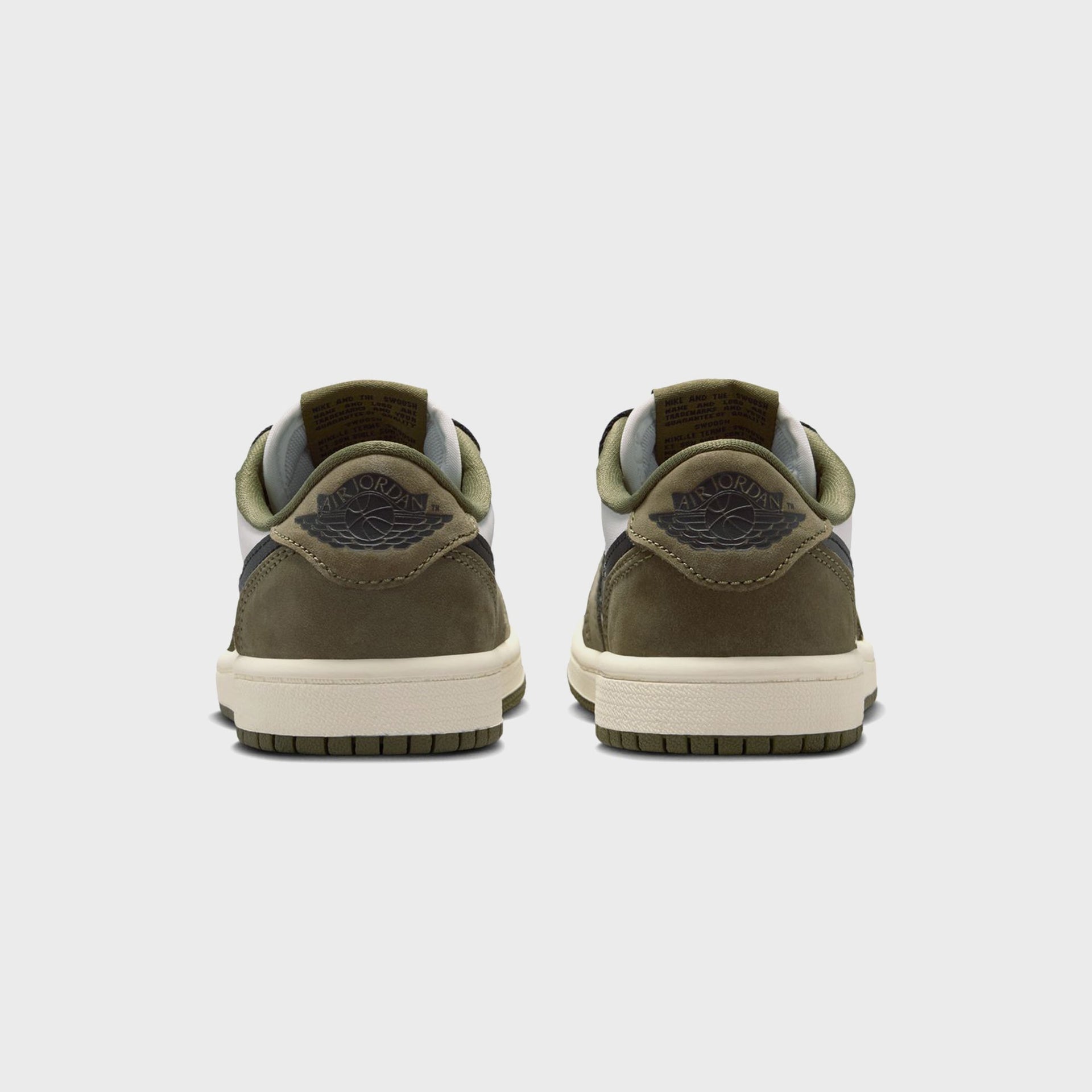 Jordan PS Air Jordan 1 Retro Low - Medium Olive / Summit White / Sail / Black