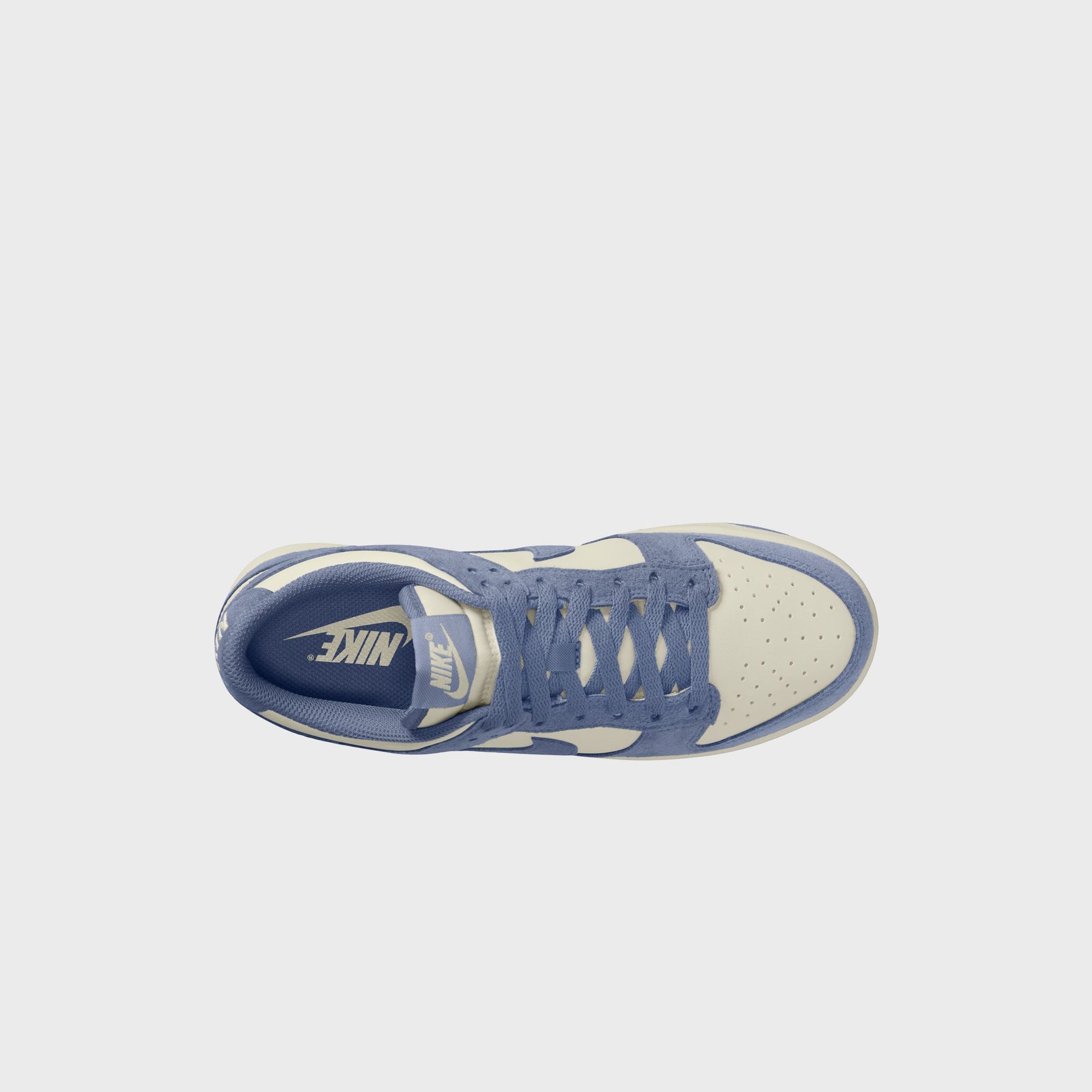 Nike WMNS Dunk Low - Sail / World Indigo / Metallic Silver
