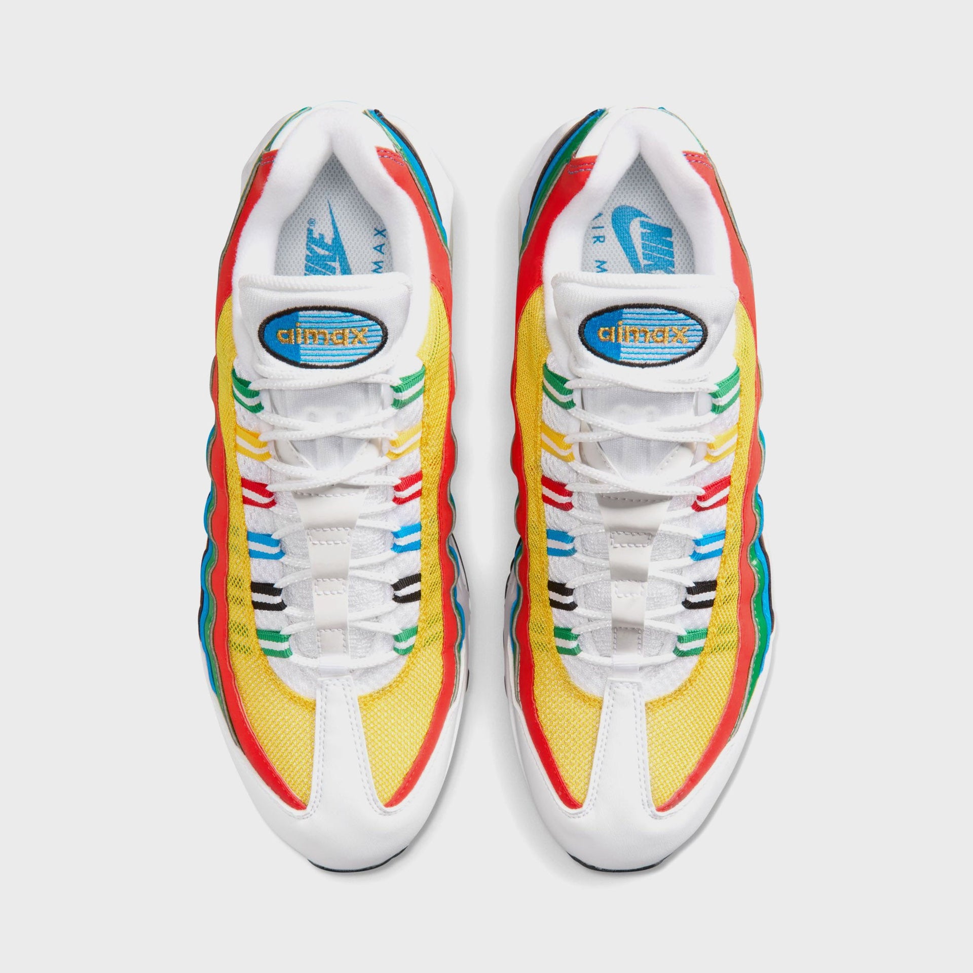 Nike Air Max 95 - Varsity Maize / Chile Red / Classic Green / Photo Blue / Black