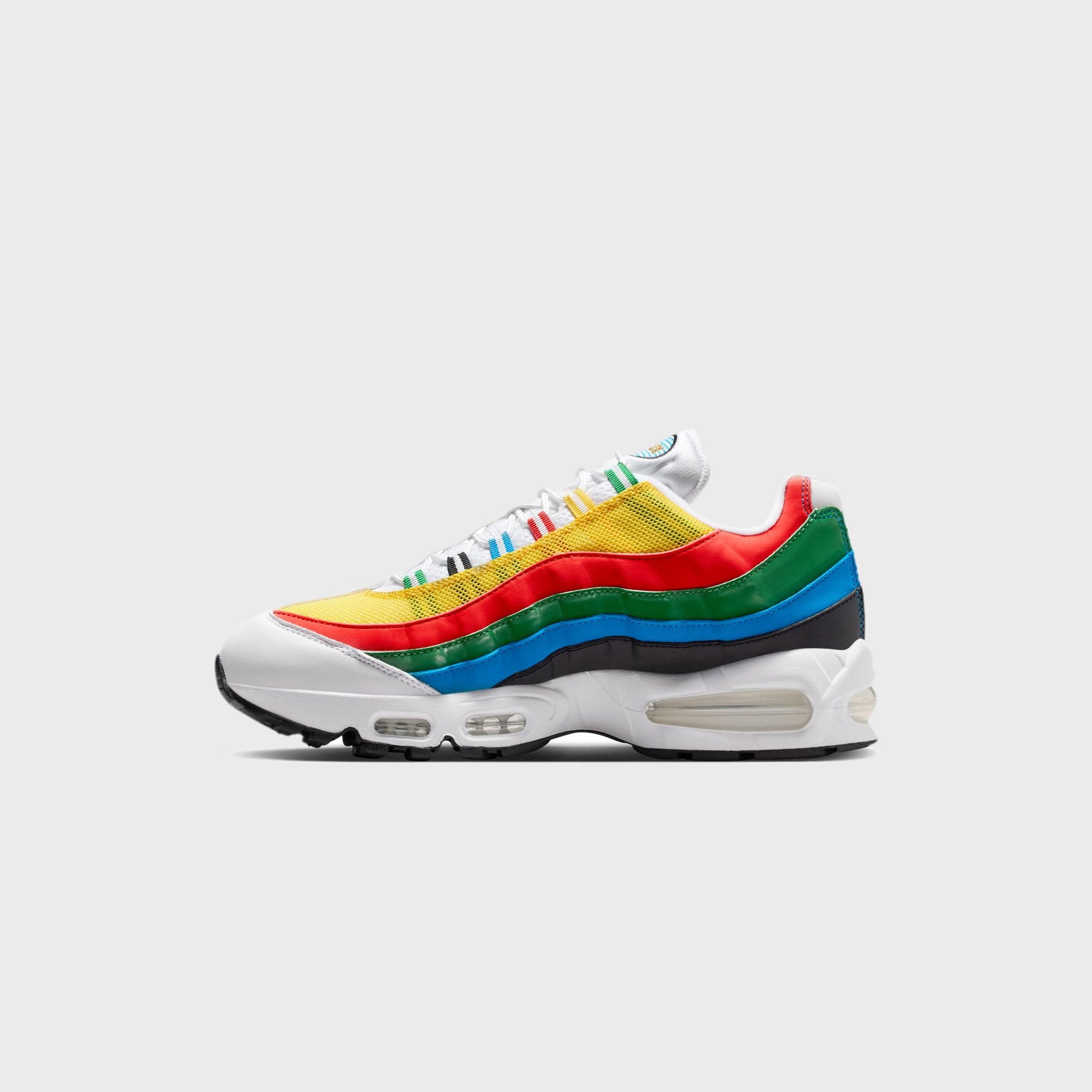 Nike Air Max 95 - Varsity Maize / Chile Red / Classic Green / Photo Blue / Black