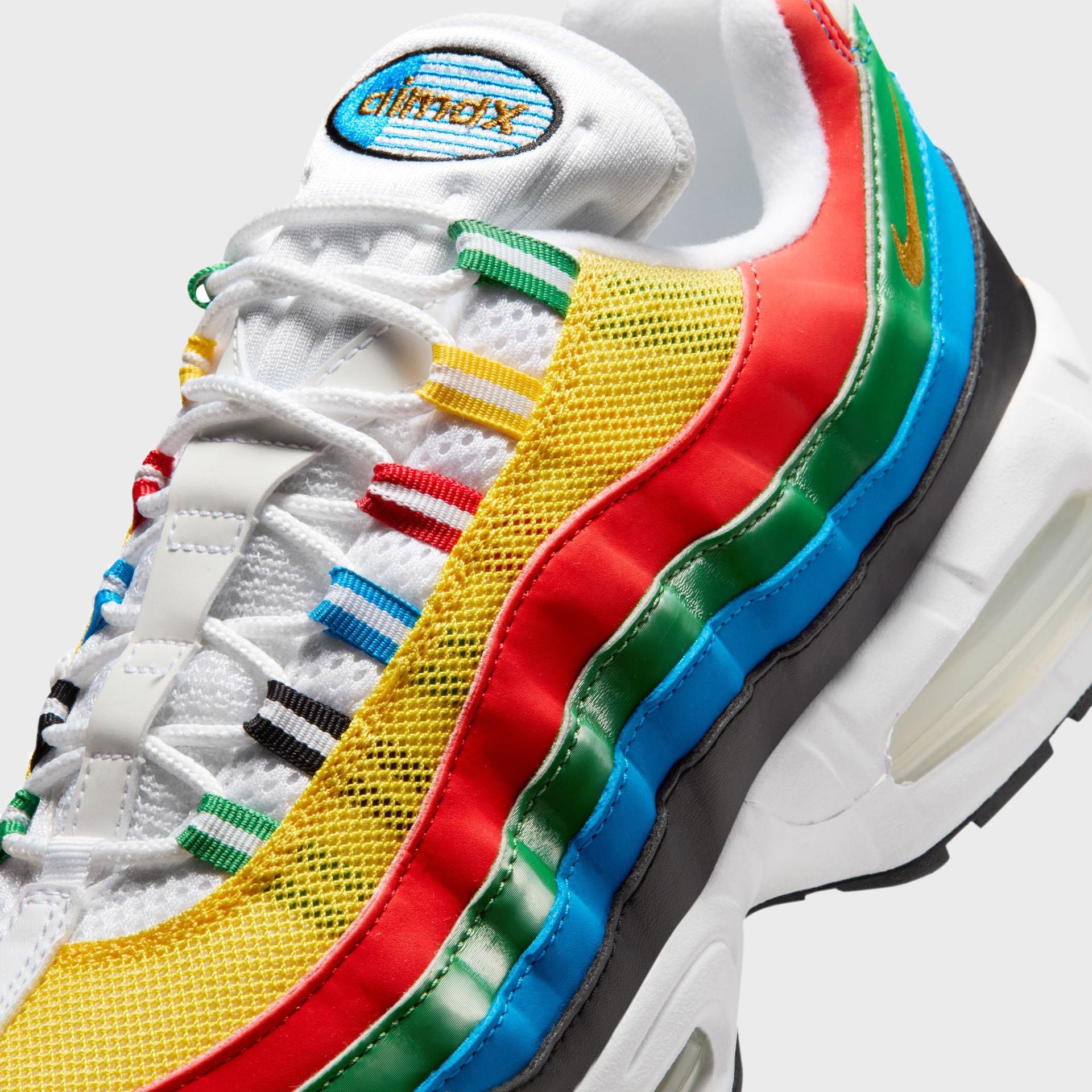 Nike Air Max 95 - Varsity Maize / Chile Red / Classic Green / Photo Blue / Black