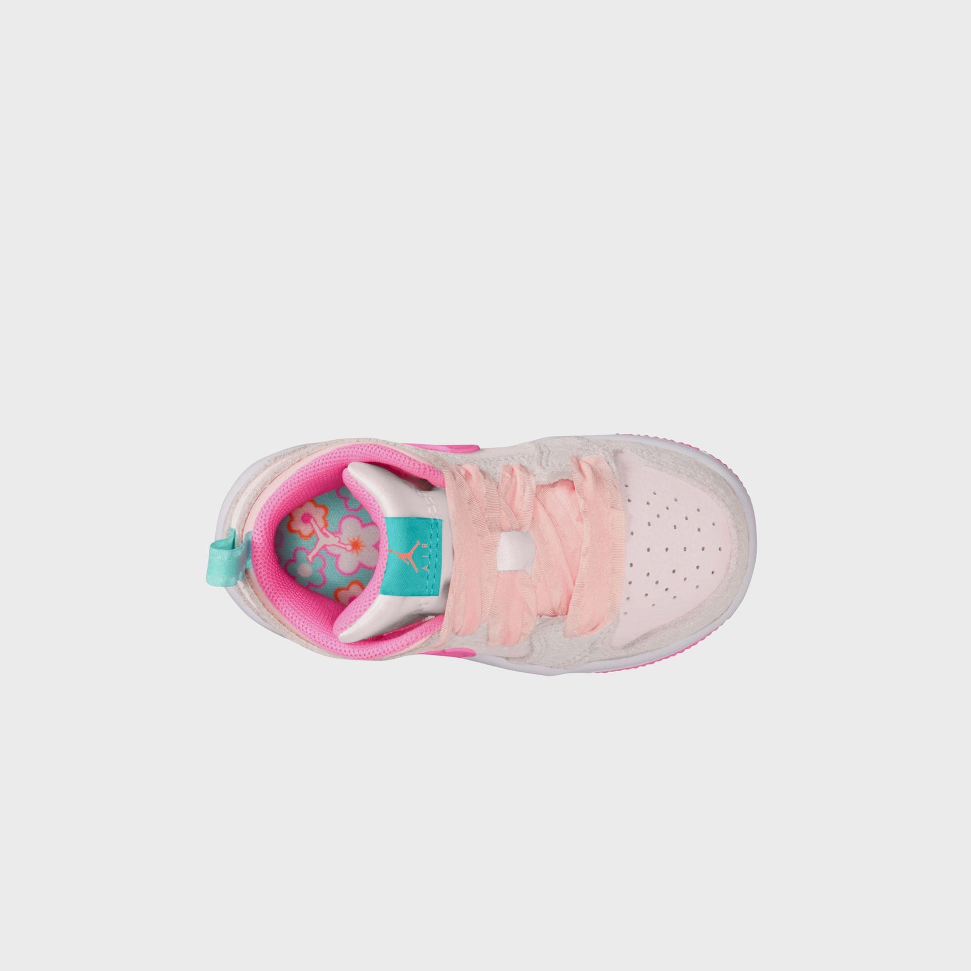 Jordan TD Jordan 1 Mid SE - Vast Grey / Pearl Pink / Pink Bloom / Pink Glow