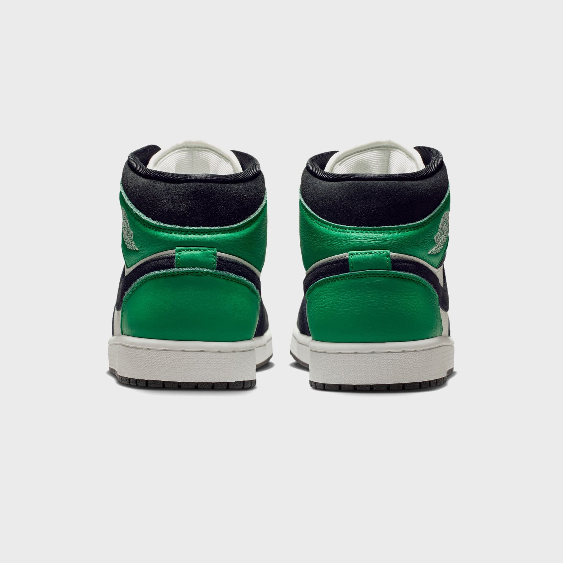 Jordan Air Jordan 1 Mid SE - Summit White / Lucky Green / University Gold / Black