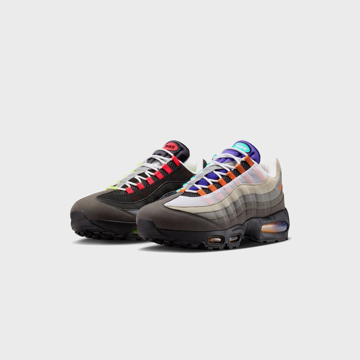 Nike Air Max 95 Big Bubble - Black / Volt / White / Medium Ash