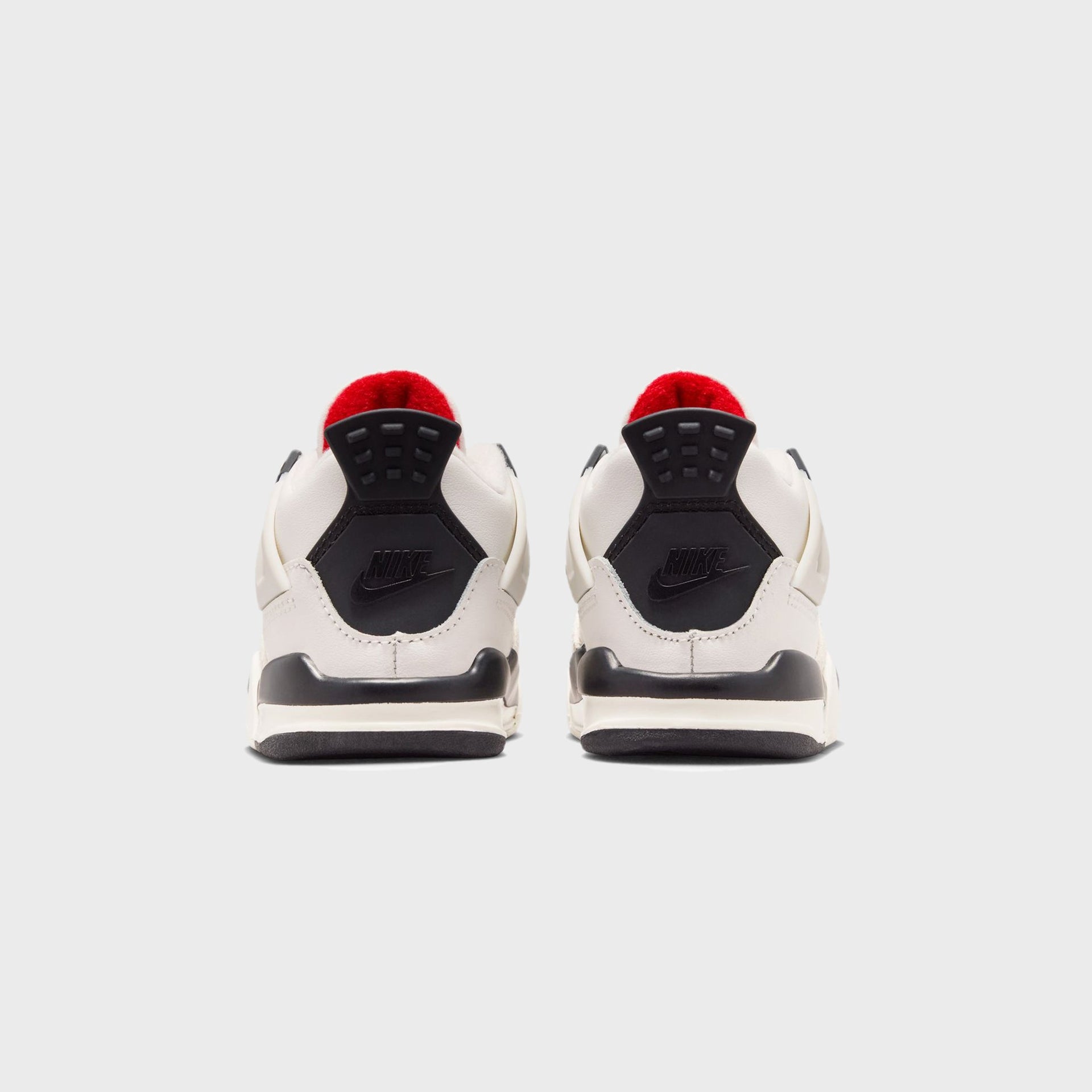 Nike TD Air Jordan 4 Retro OG - Sail / Black / University Red