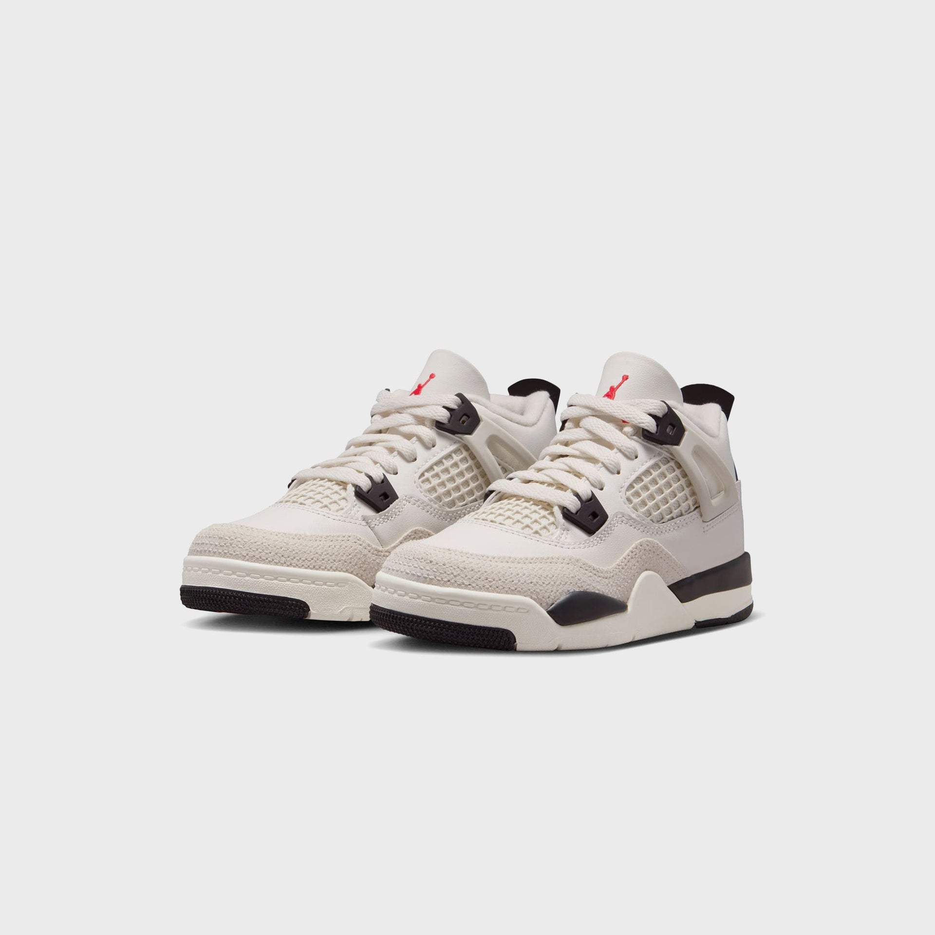 Nike PS Air Jordan 4 Retro OG - Sail / Black / University Red