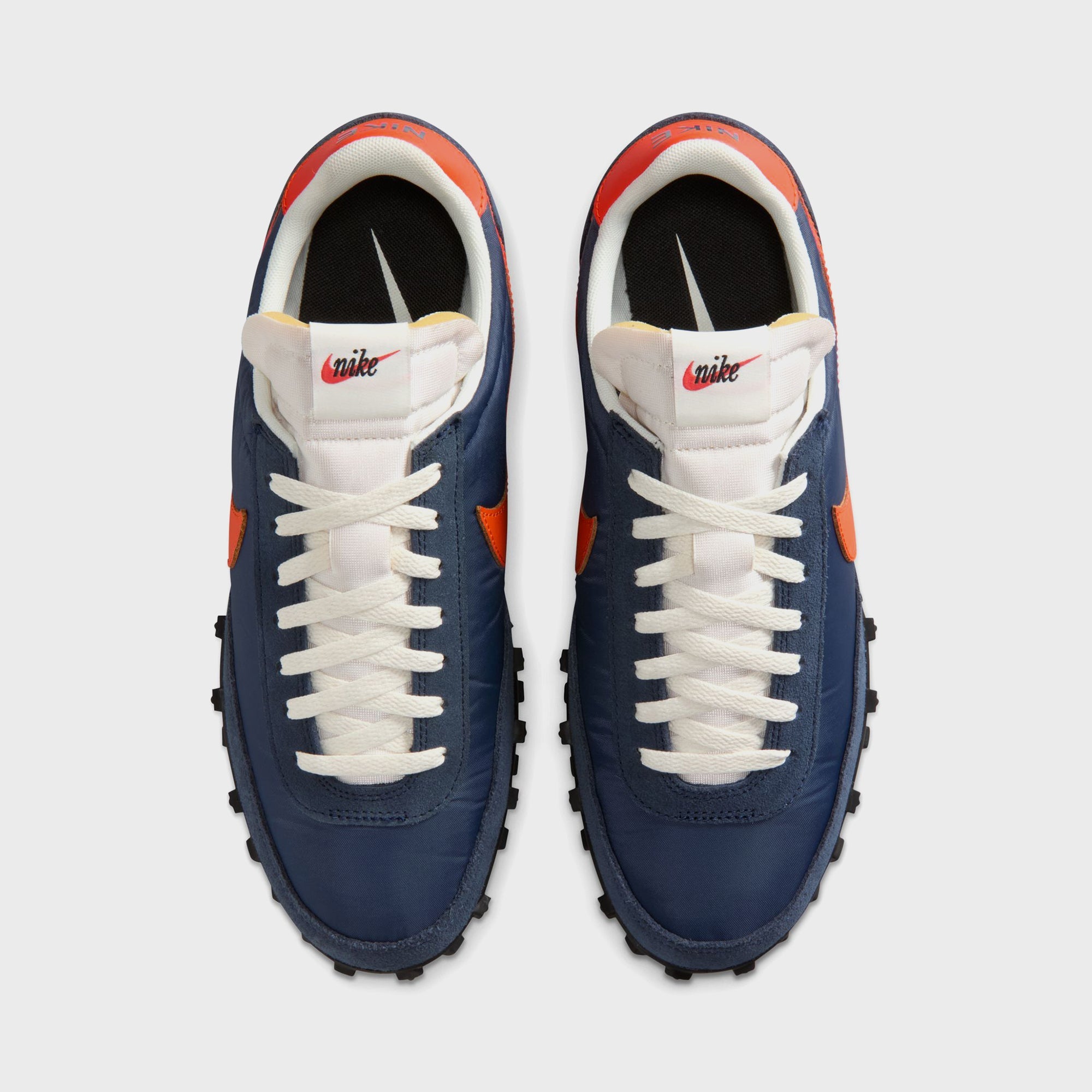 Nike Waffle Racer - Midnight Navy / Safety Orange / Sail – Kith UK