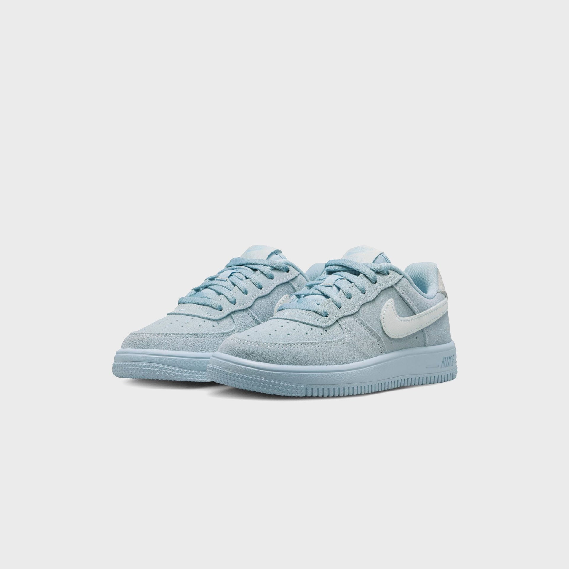 Nike PS Force 1 Low LV8 1 - Light Armory Blue / Pure Platinum