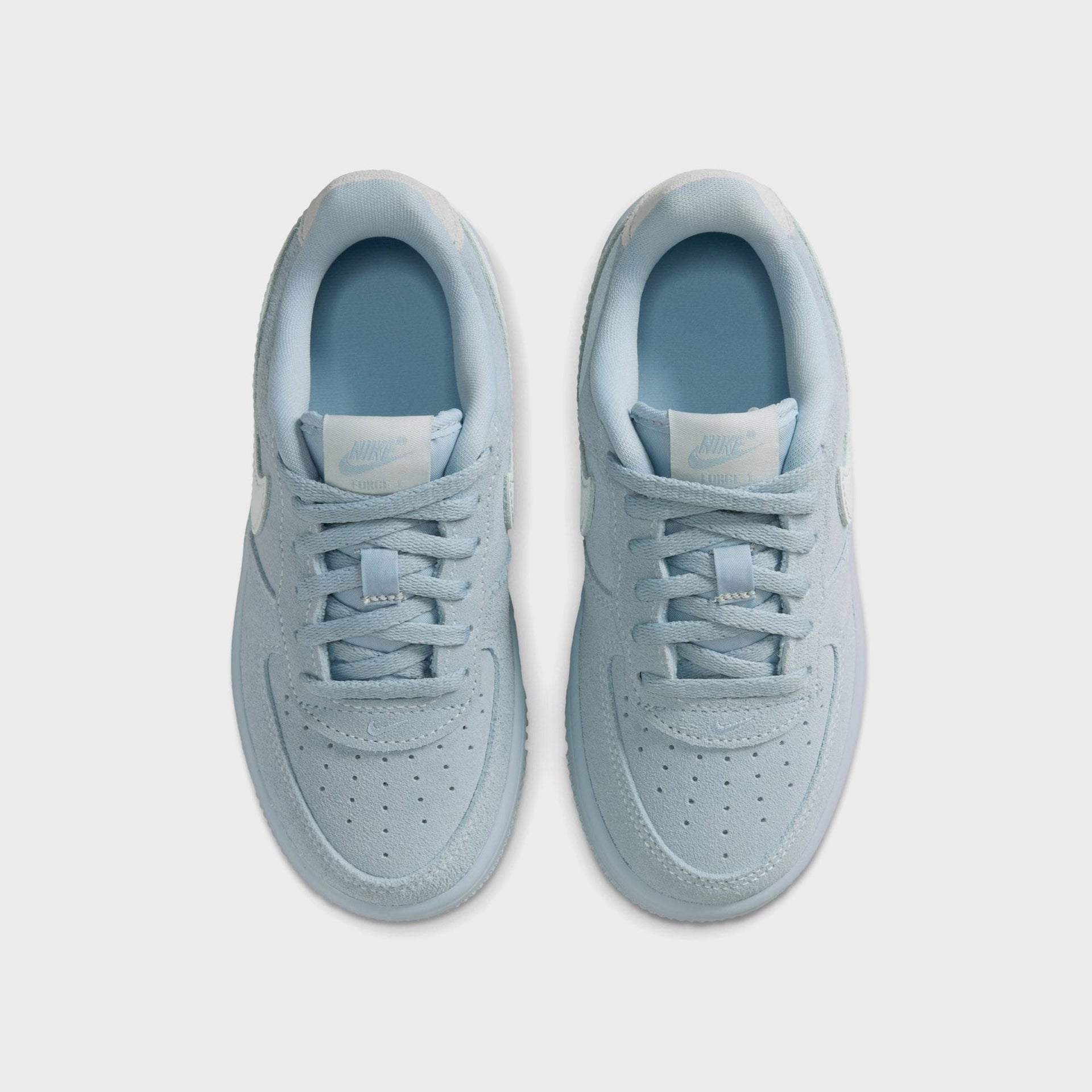 Nike PS Force 1 Low LV8 1 - Light Armory Blue / Pure Platinum