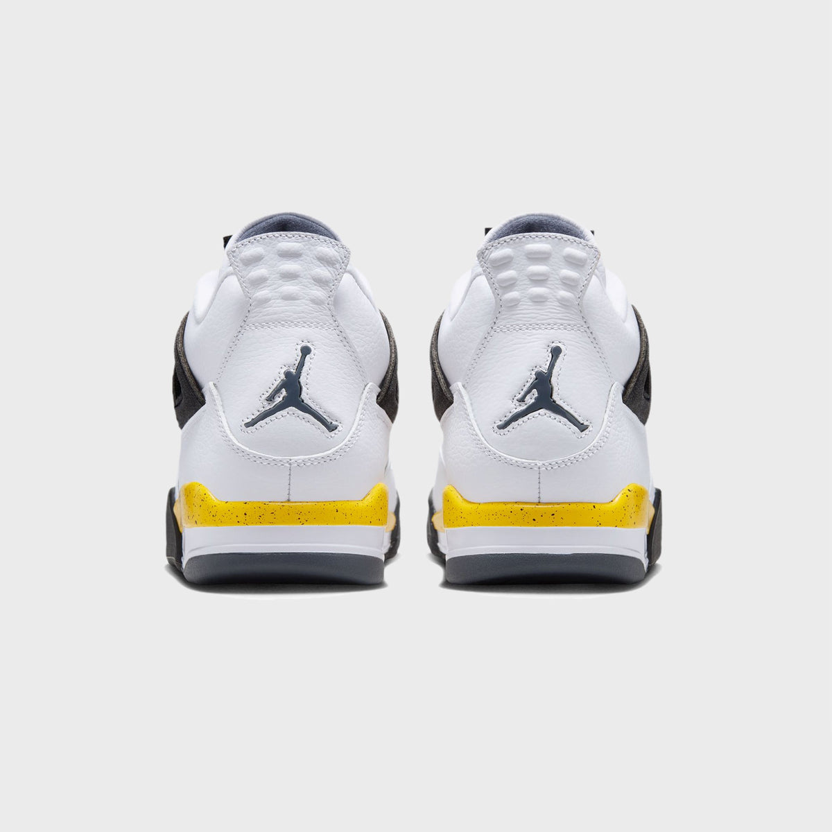 Jordan Air Jordan 4 - White / Dark Blue Grey / Black / Tour Yellow