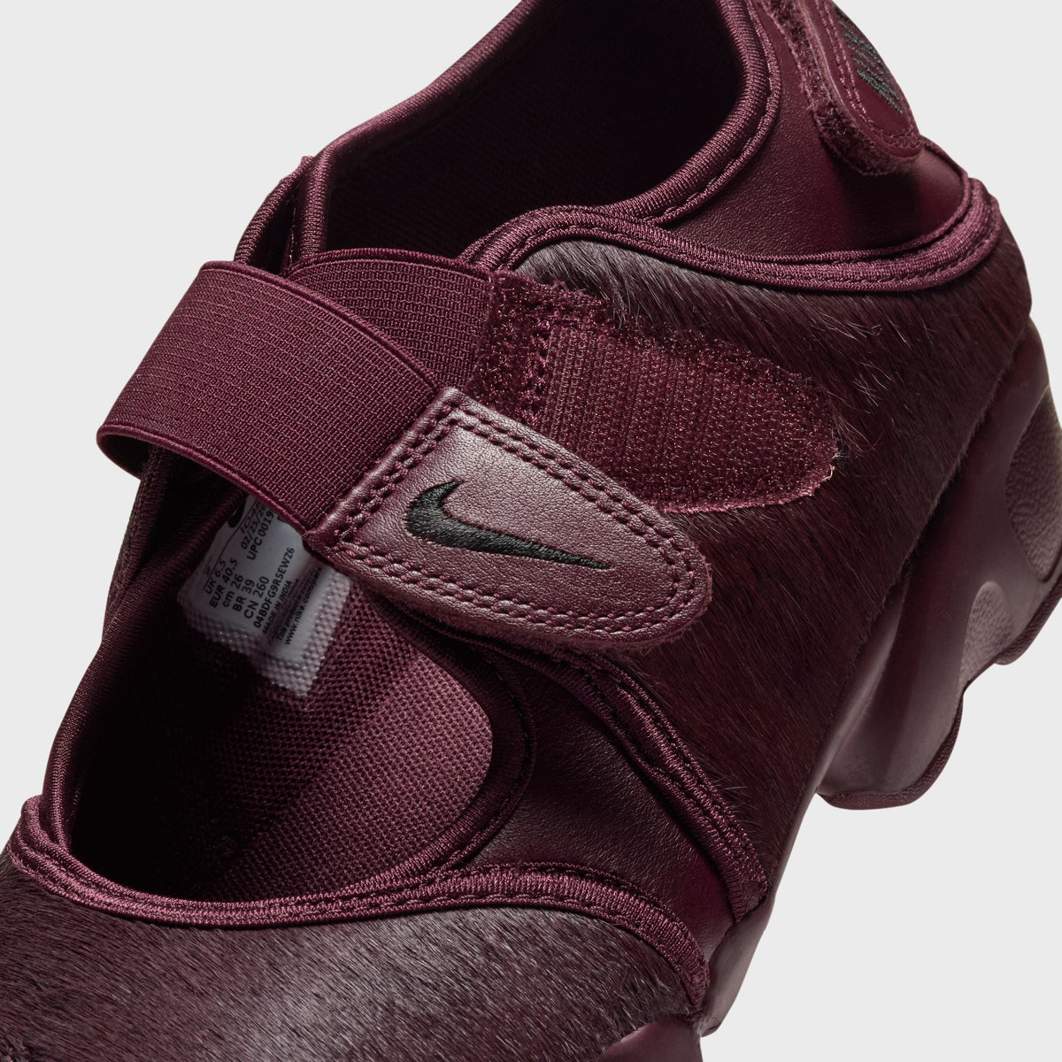 Nike WMNS Air Rift Pony Hair - Burgundy