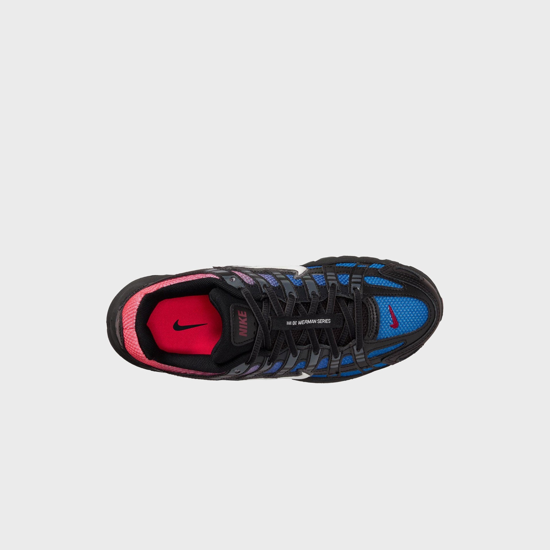 Nike GS P-6000 - Black / Off White / Bright Crimson