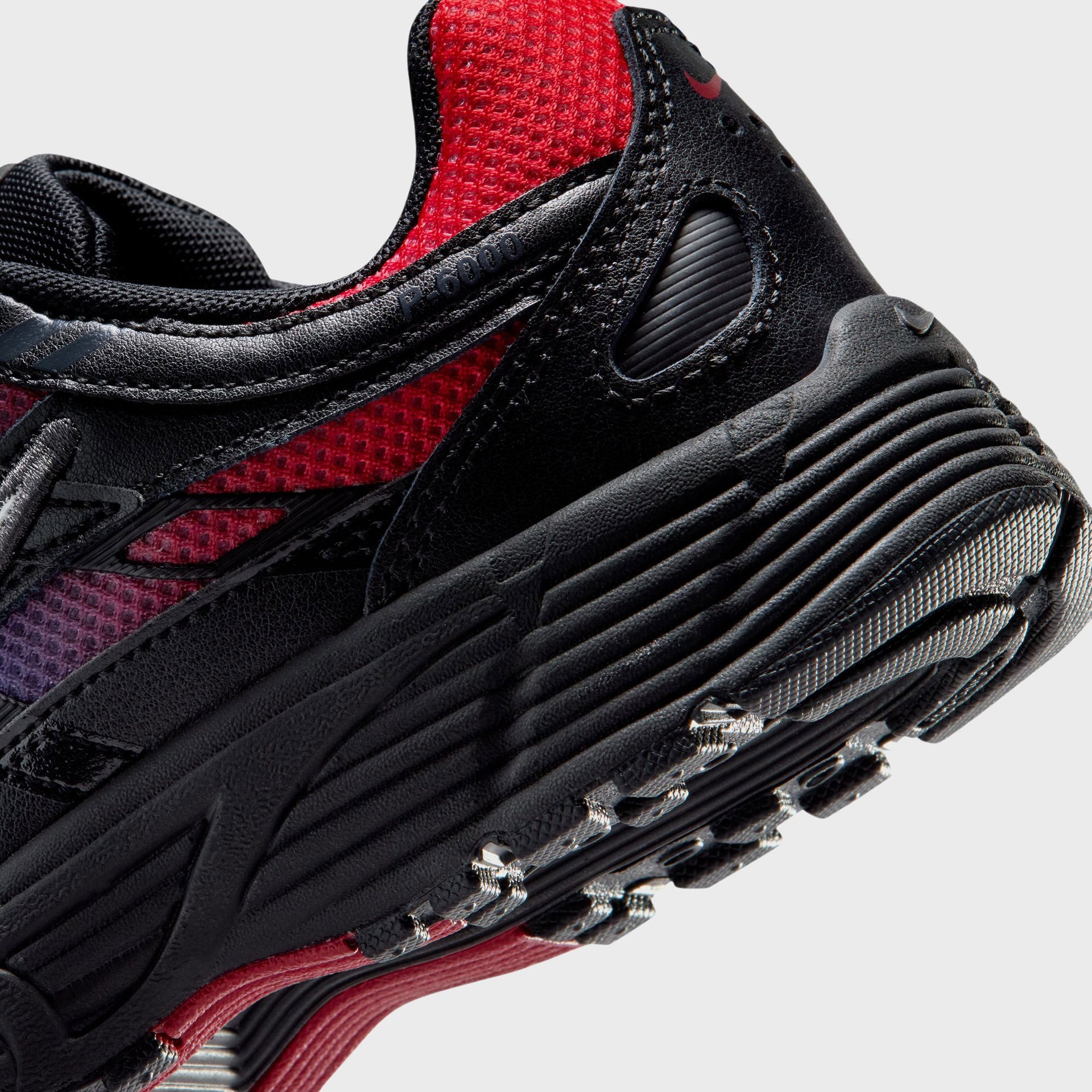 Nike GS P-6000 - Black / Off White / Bright Crimson