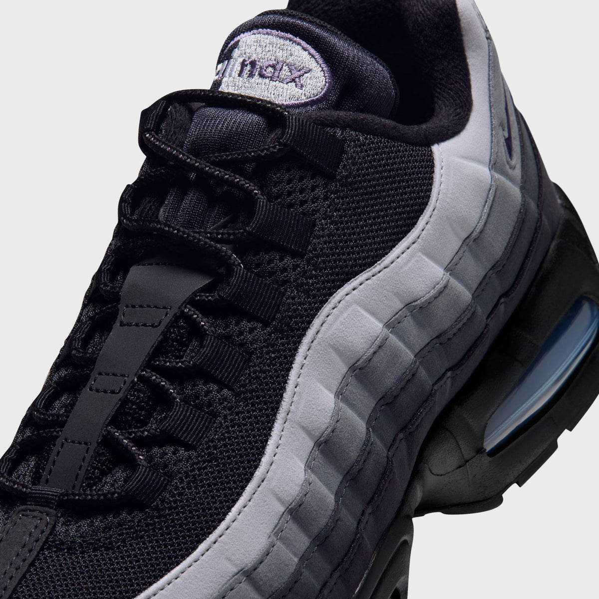 Nike Air Max 95 Big Bubble Premium - Black / Dark Smoke Grey / Smoke Grey / Canyon Purple