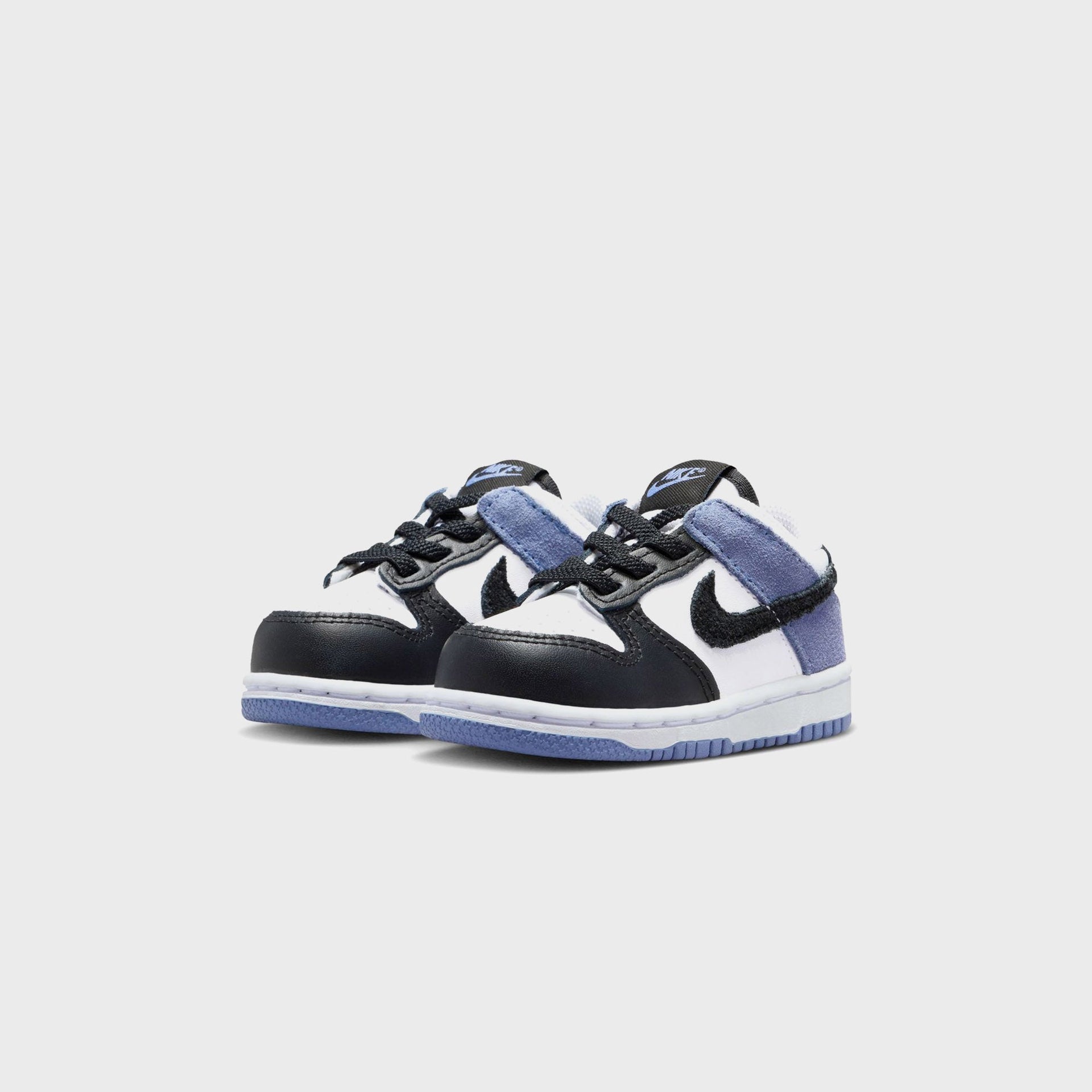 Nike TD Dunk Low - White / Black / Indigo